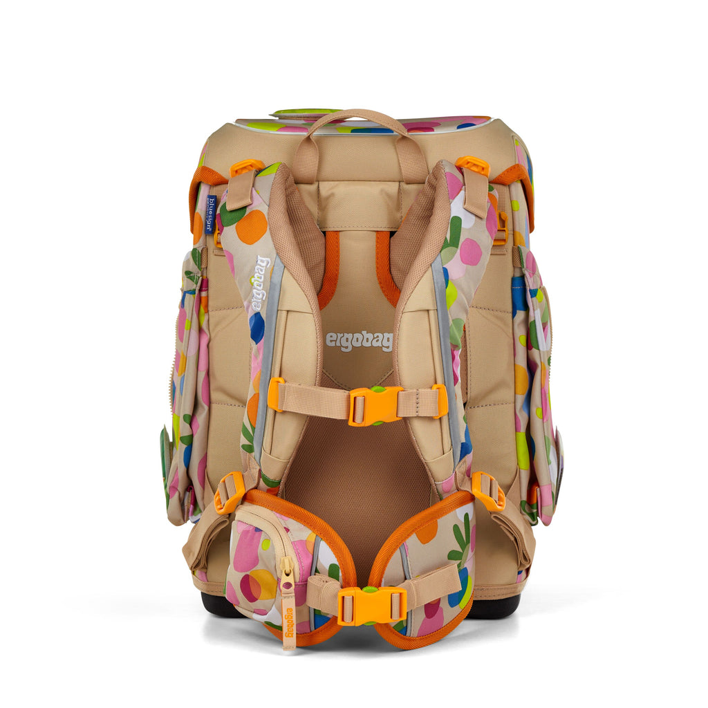 Ergobag Cubo Schulranzen-Set, Flower PowBär