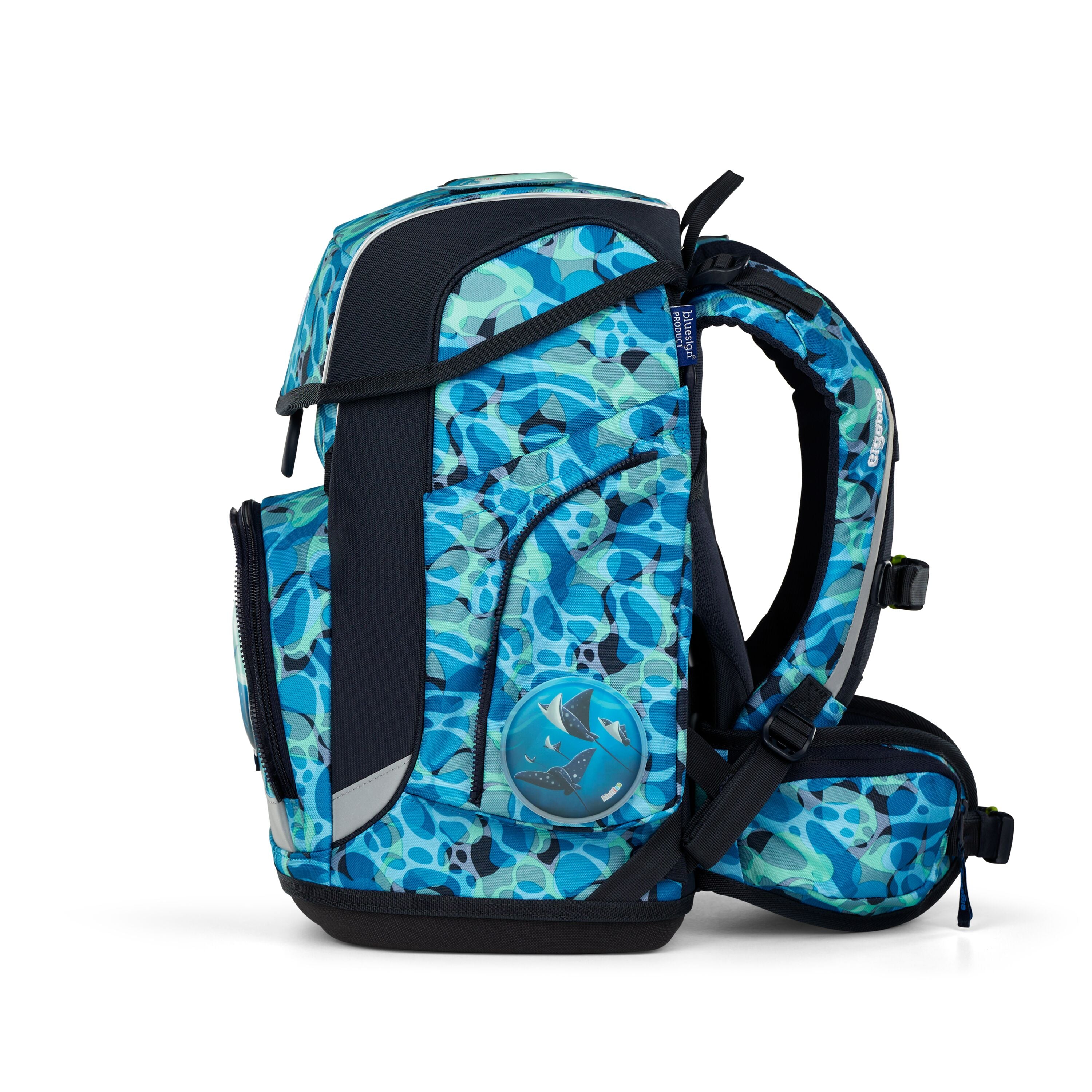 Ergobag Cubo Schulranzen-Set, AbtauchBär