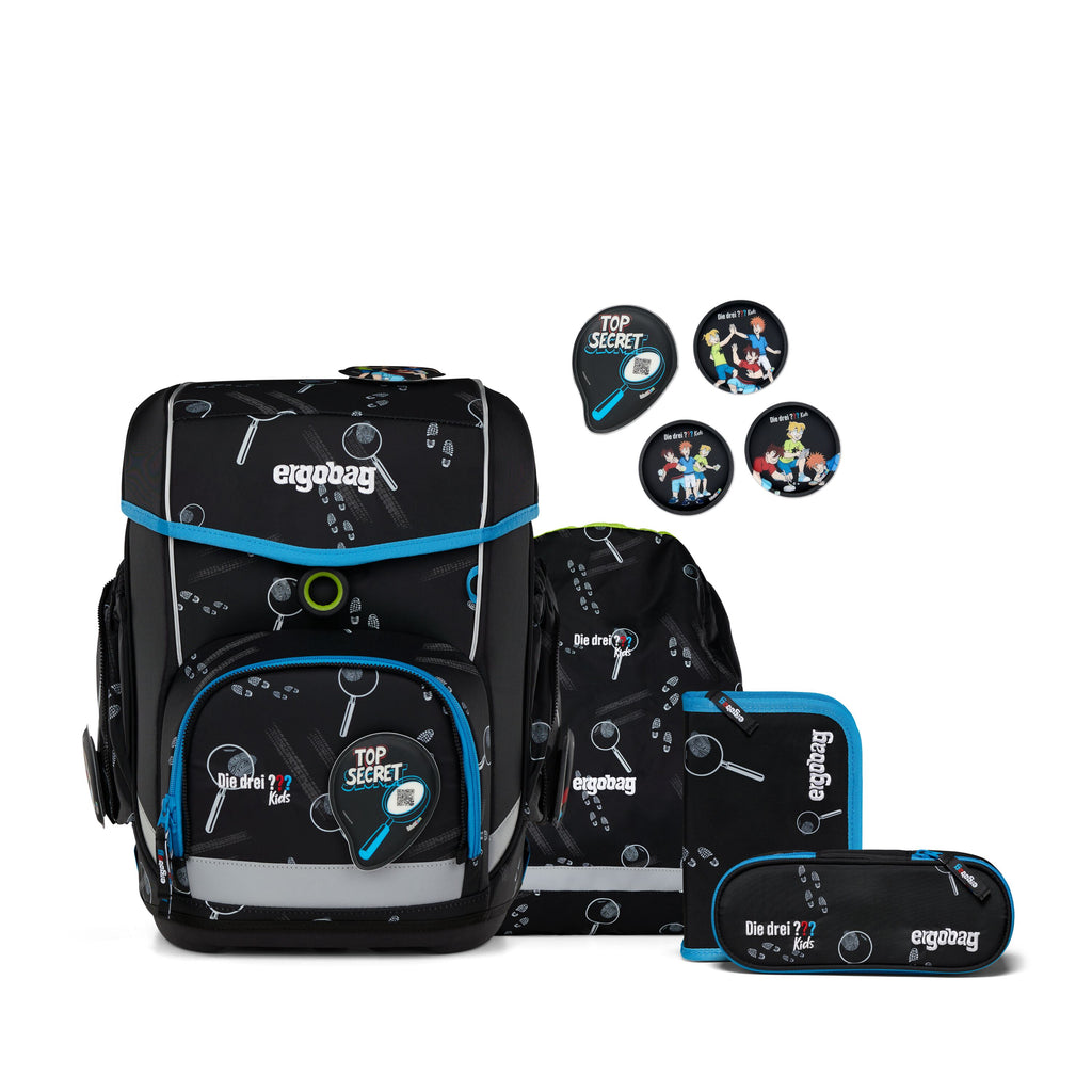 Ergobag Cubo Schulranzen-Set, Bärdektiv