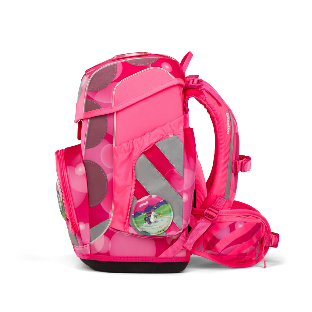 Ergobag Cubo Schulranzen-Set, KuntBärbuntes Einhorn