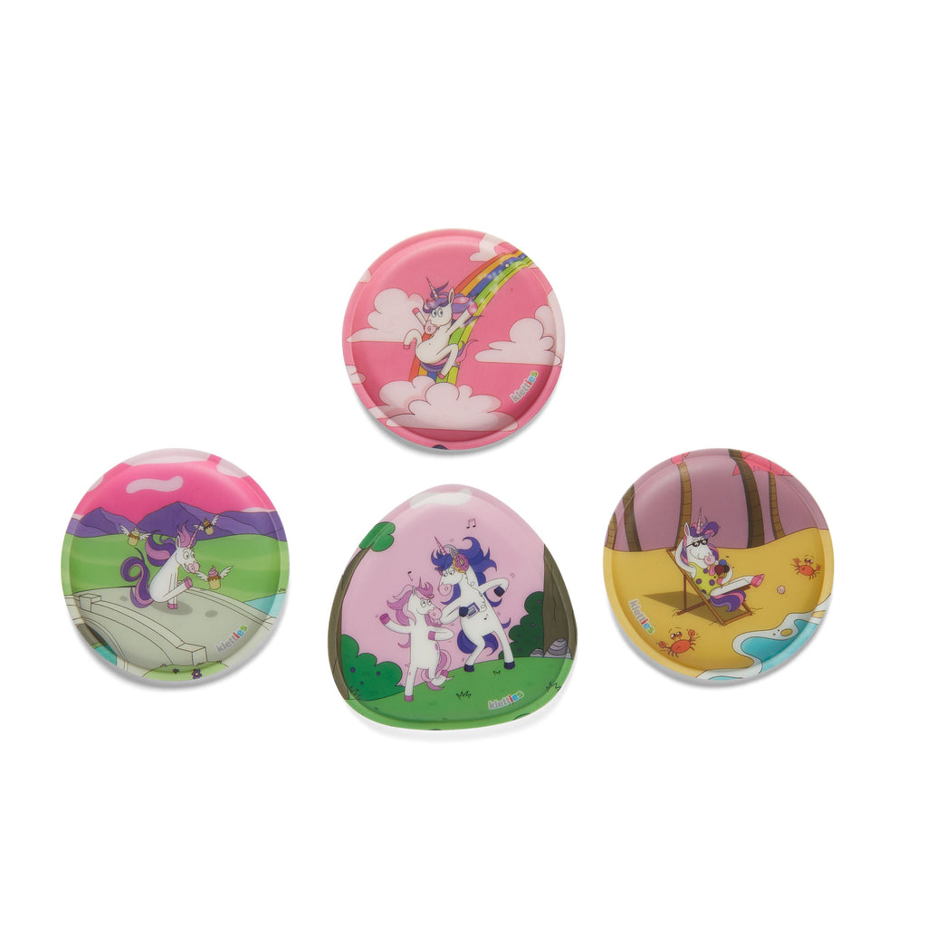 Ergobag Cubo Schulranzen-Set, KuntBärbuntes Einhorn