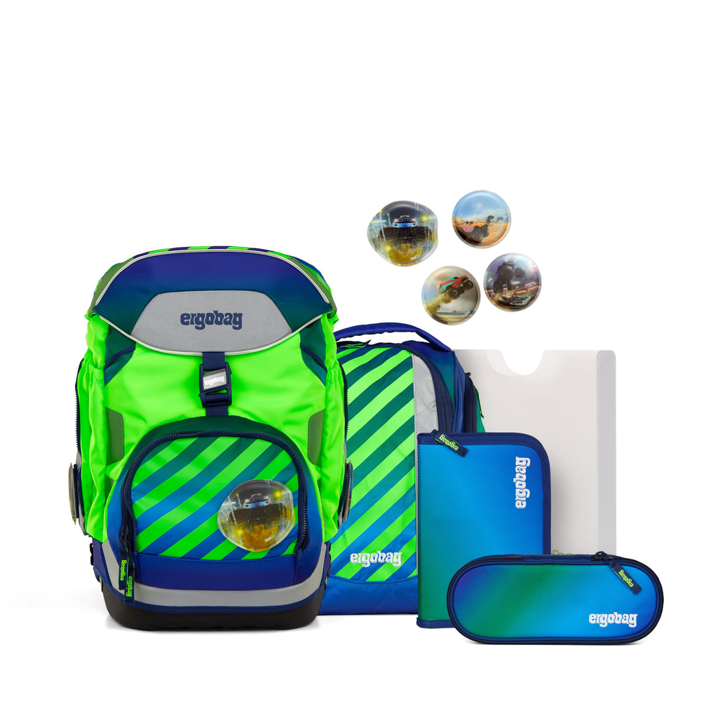 Ergobag Pack Schulranzen-Set, TruckBär