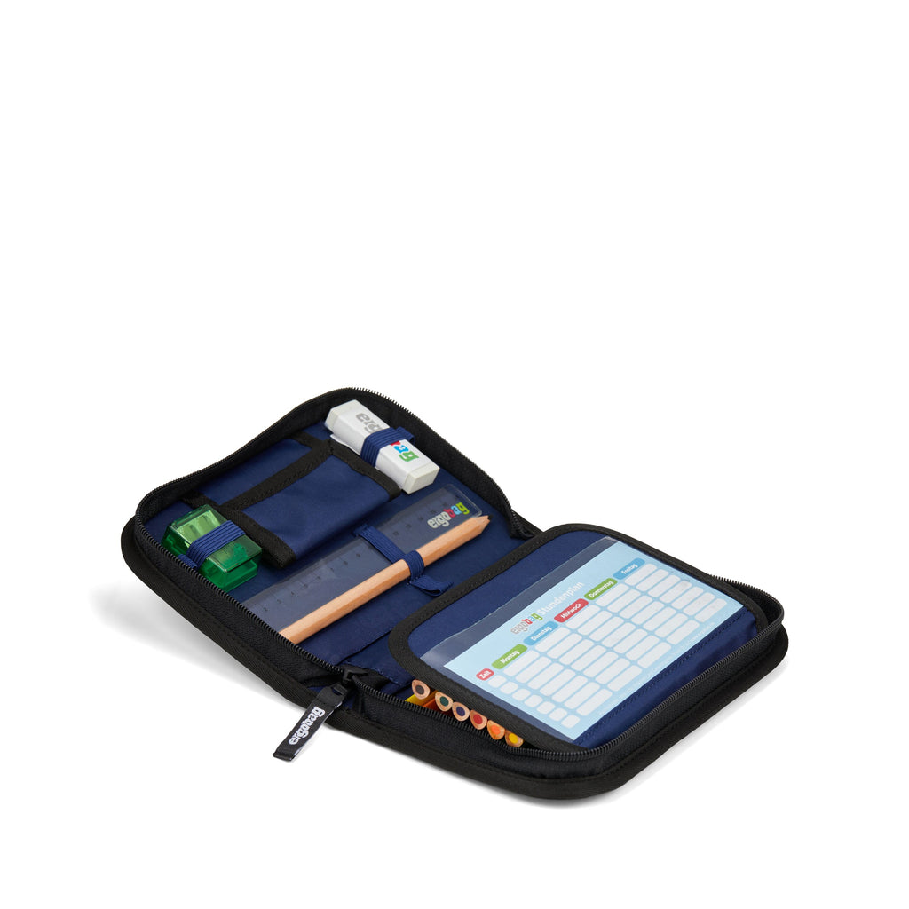 Ergobag Cubo light Schulranzen-Set, Super ReflektBär