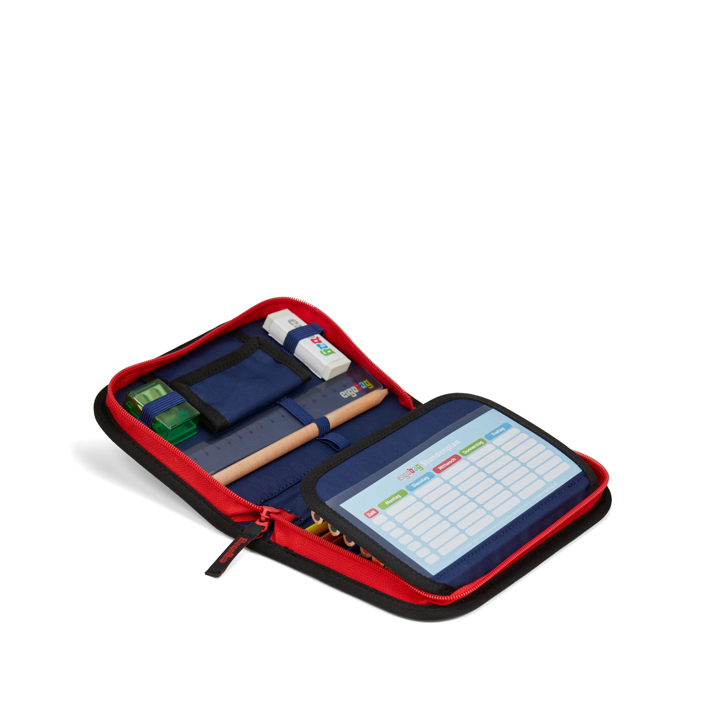 Ergobag Cubo Schulranzen-Set, AlarmBärreitschaft