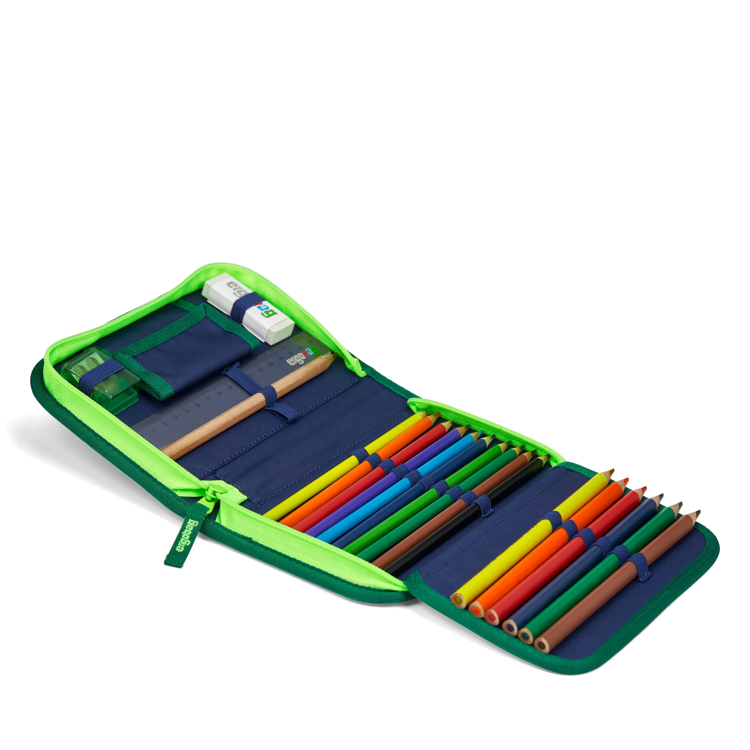 Ergobag Cubo light Schulranzen-Set, Bärtastisch