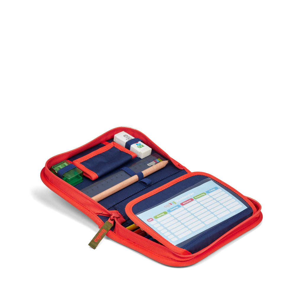 Ergobag Cubo Schulranzen-Set, FeuerspeiBär