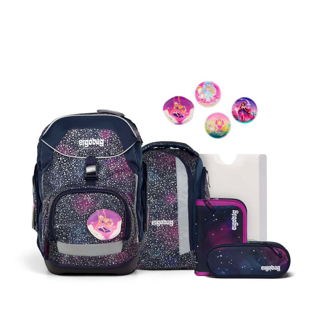 Ergobag Pack Schulranzen-Set, Bärlaxy