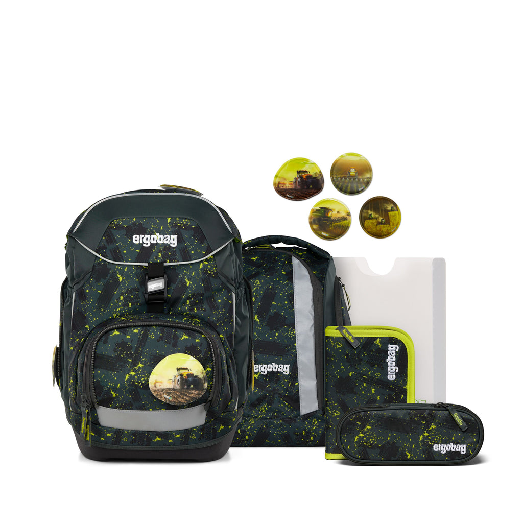 Ergobag Pack Schulranzen-Set, MähdreschBär