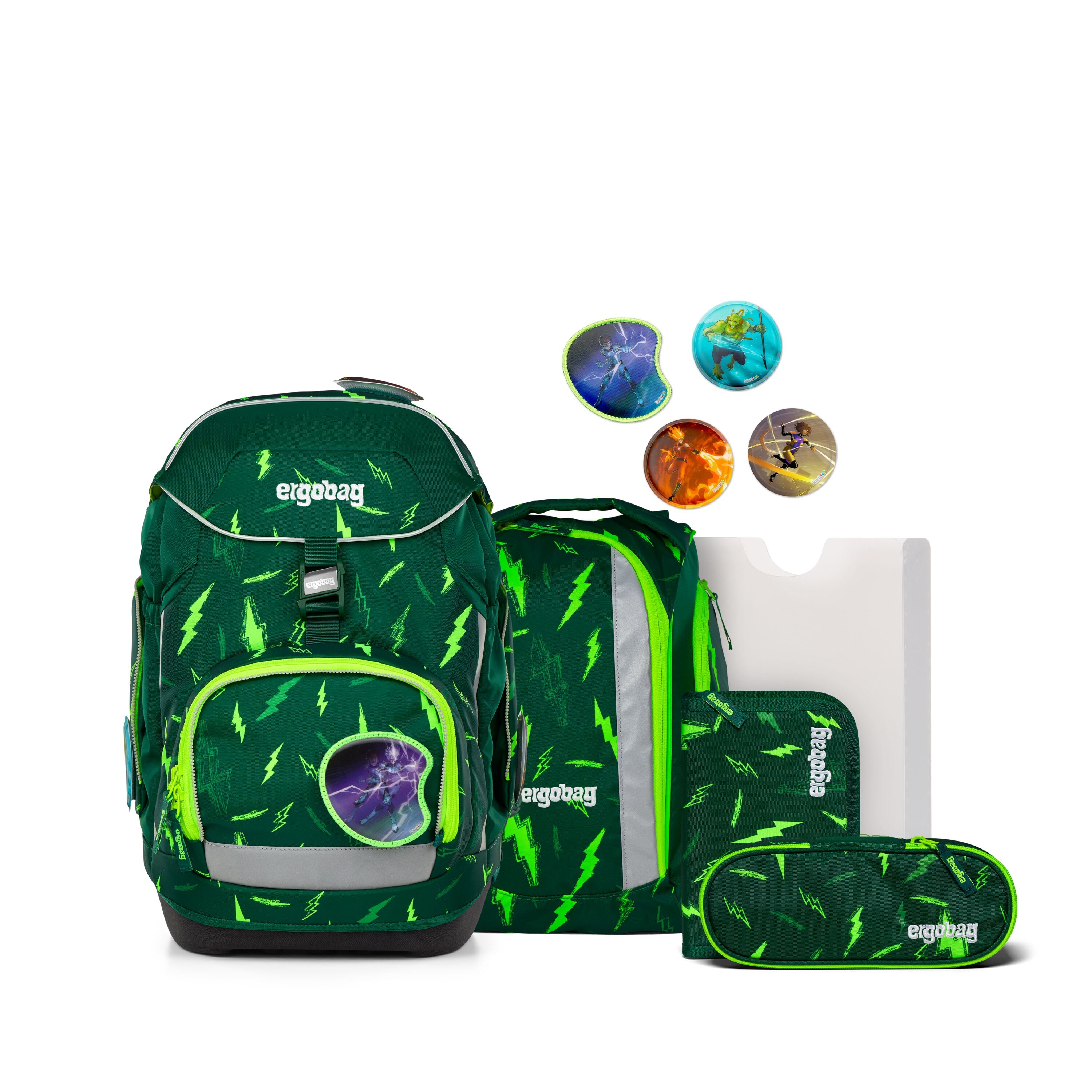 Ergobag Pack Schulranzen-Set, Bärtastisch