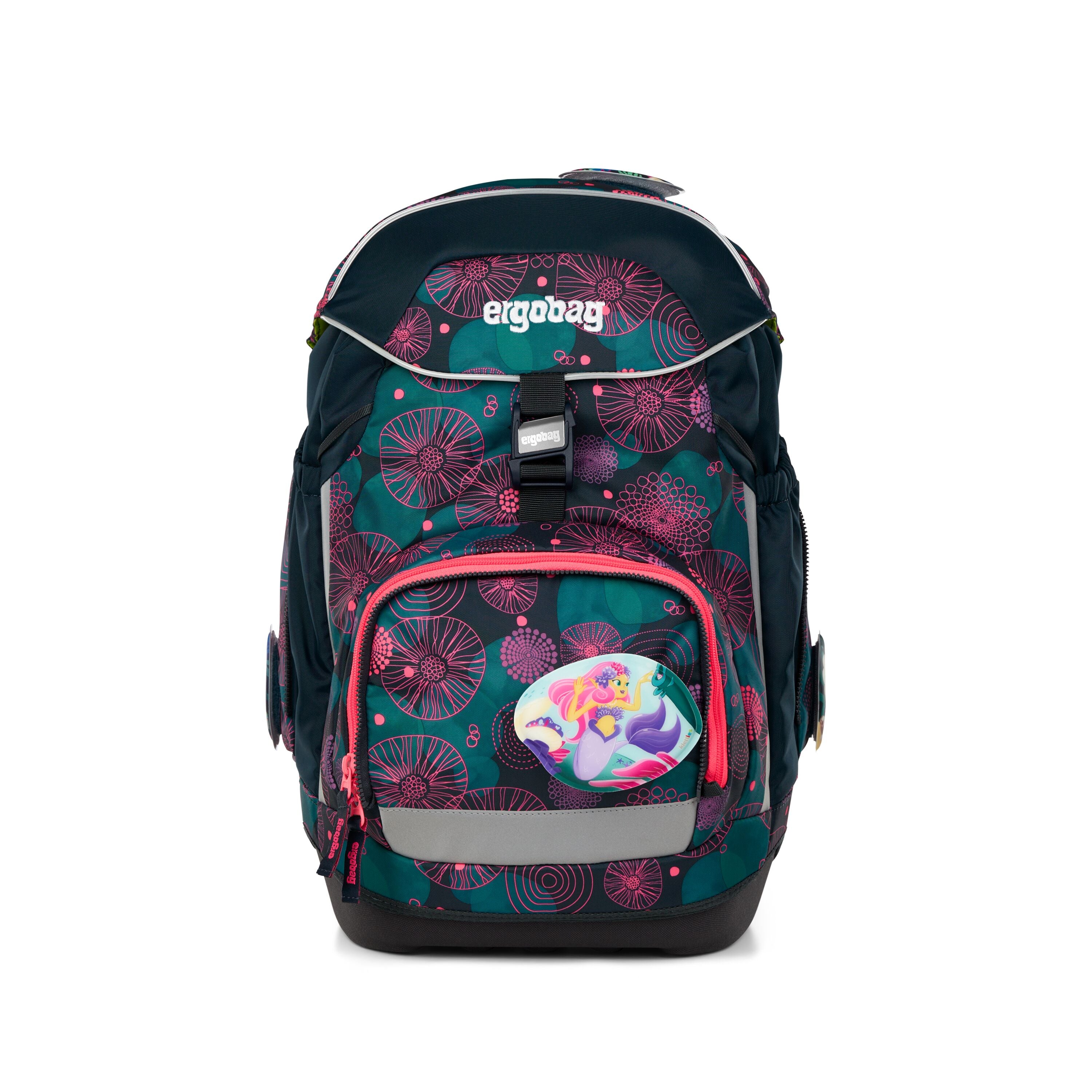 Ergobag Pack Schulranzen-Set, KorallBär