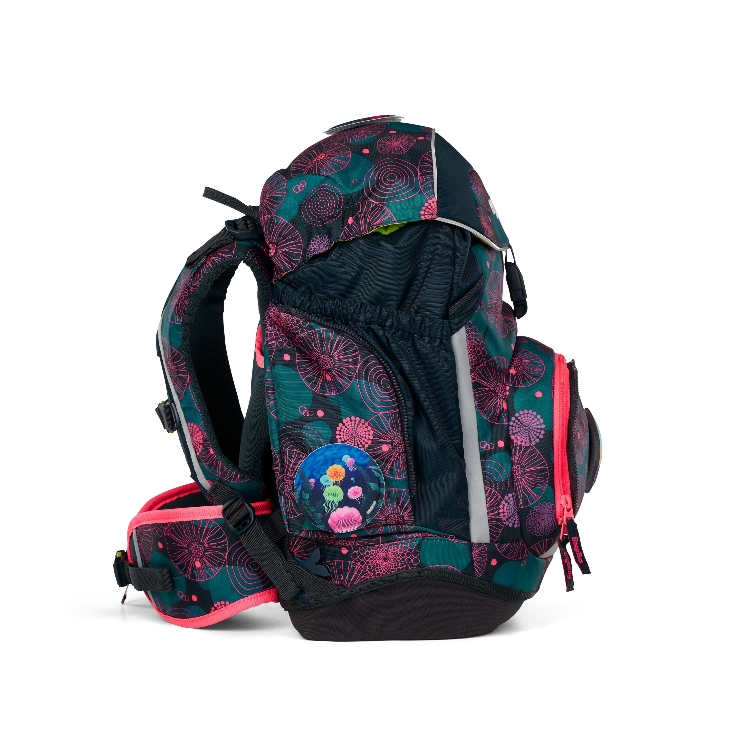 Ergobag Pack Schulranzen-Set, KorallBär