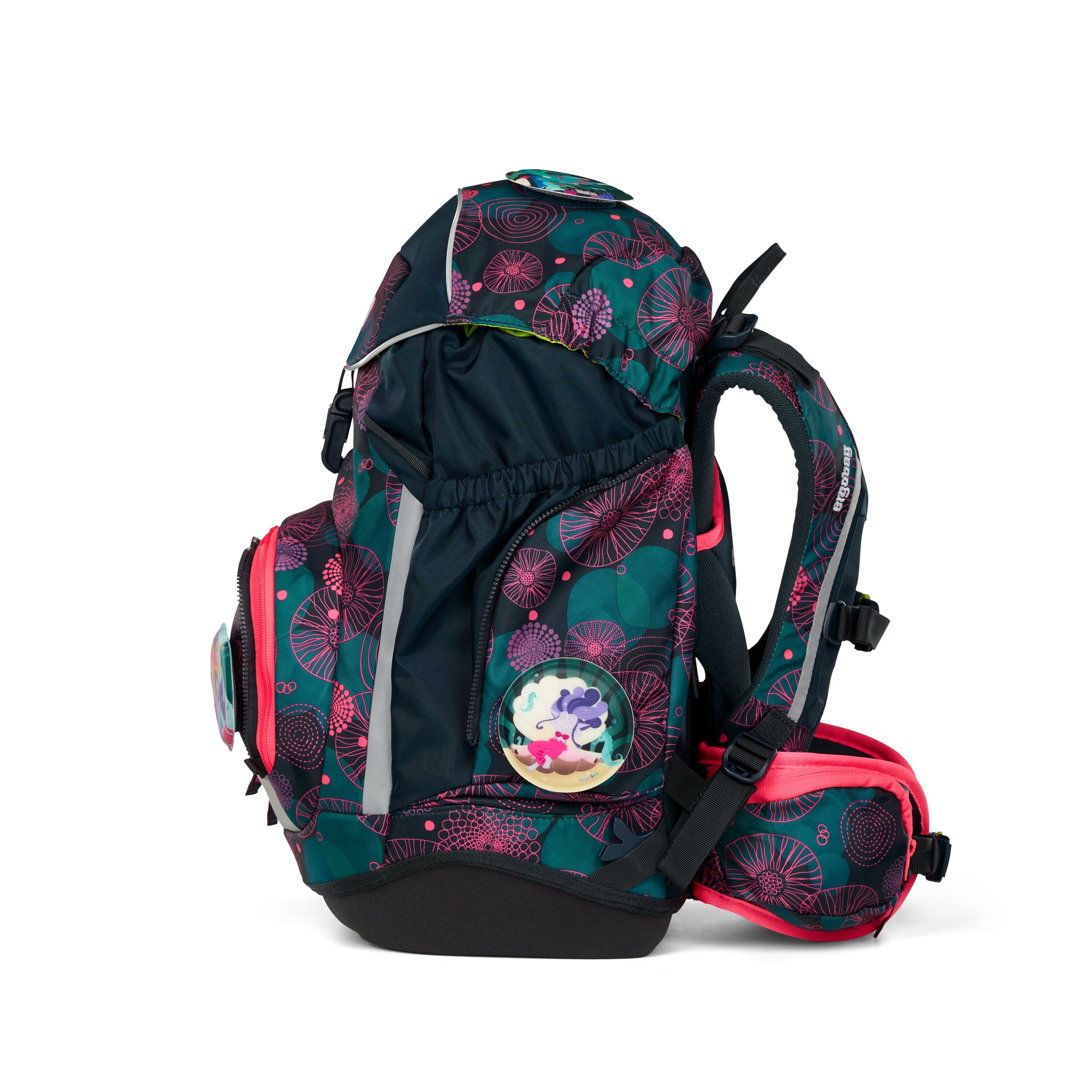 Ergobag Pack Schulranzen-Set, KorallBär
