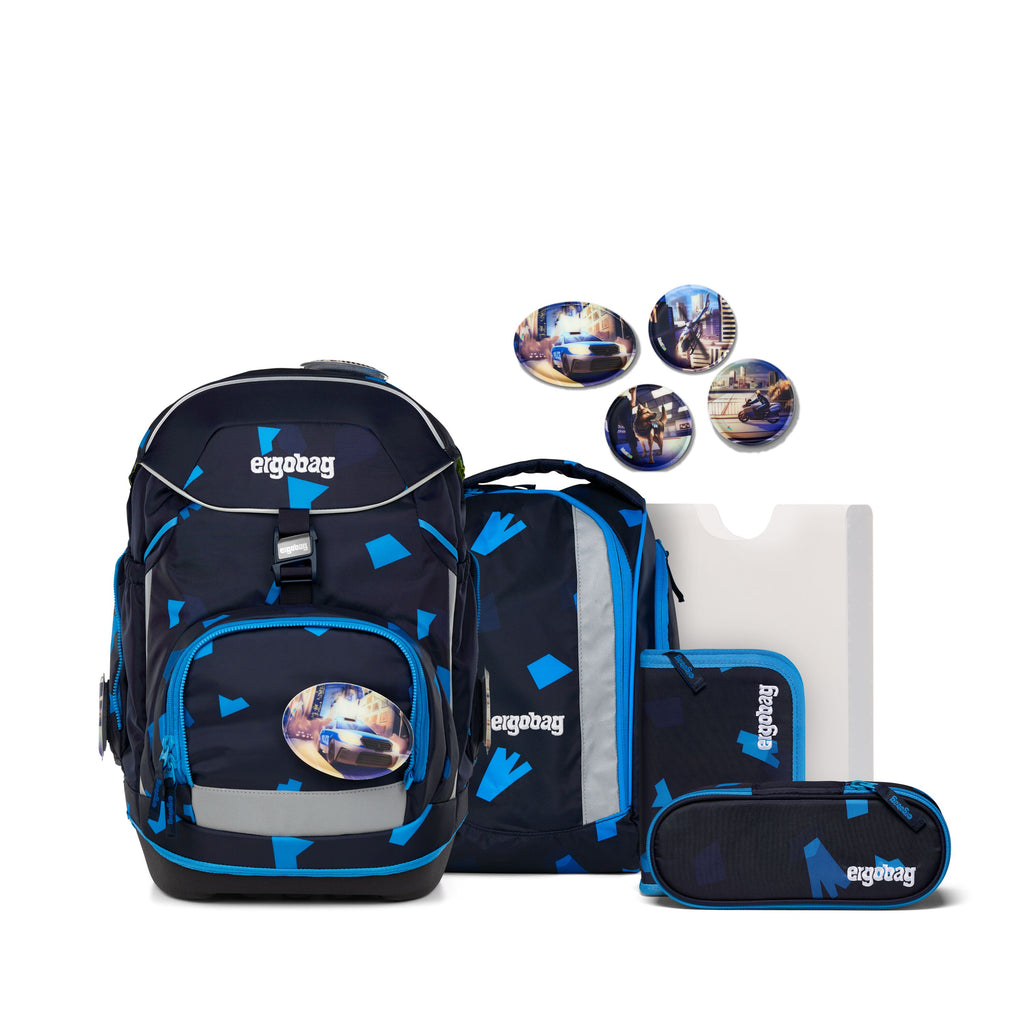 Ergobag Pack Schulranzen-Set, VerfolgBärjagd