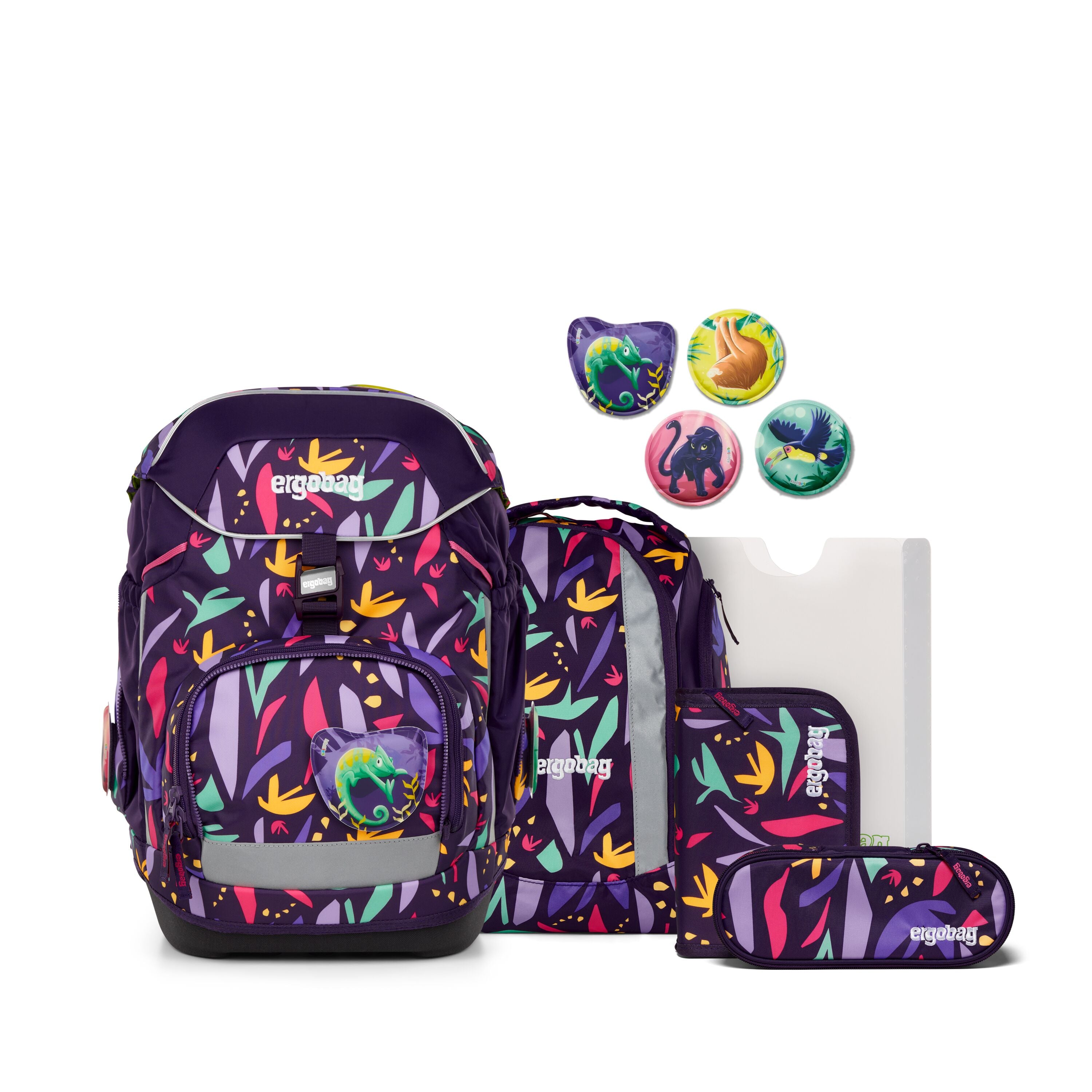 Ergobag Pack Schulranzen-Set, AmBärzonas