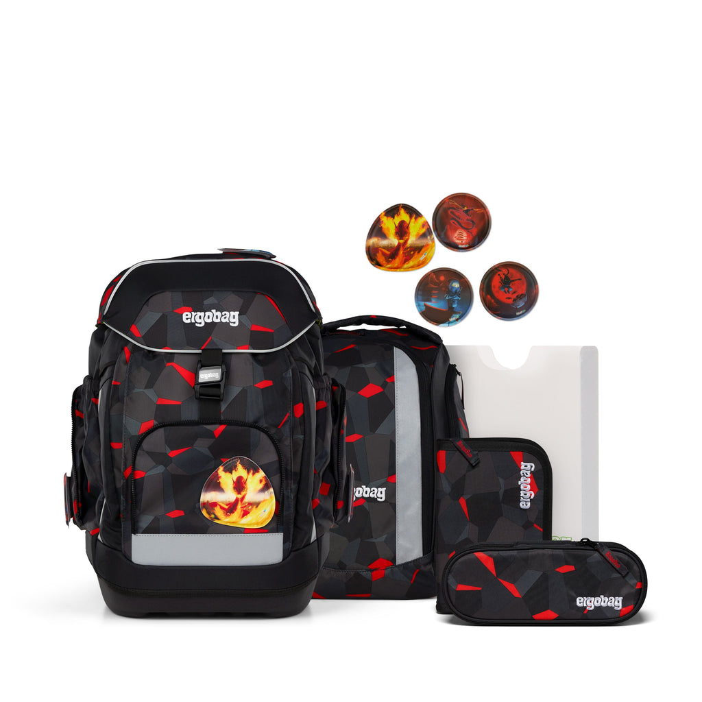 Ergobag Maxi Schulranzen-Set, TaekBärdo