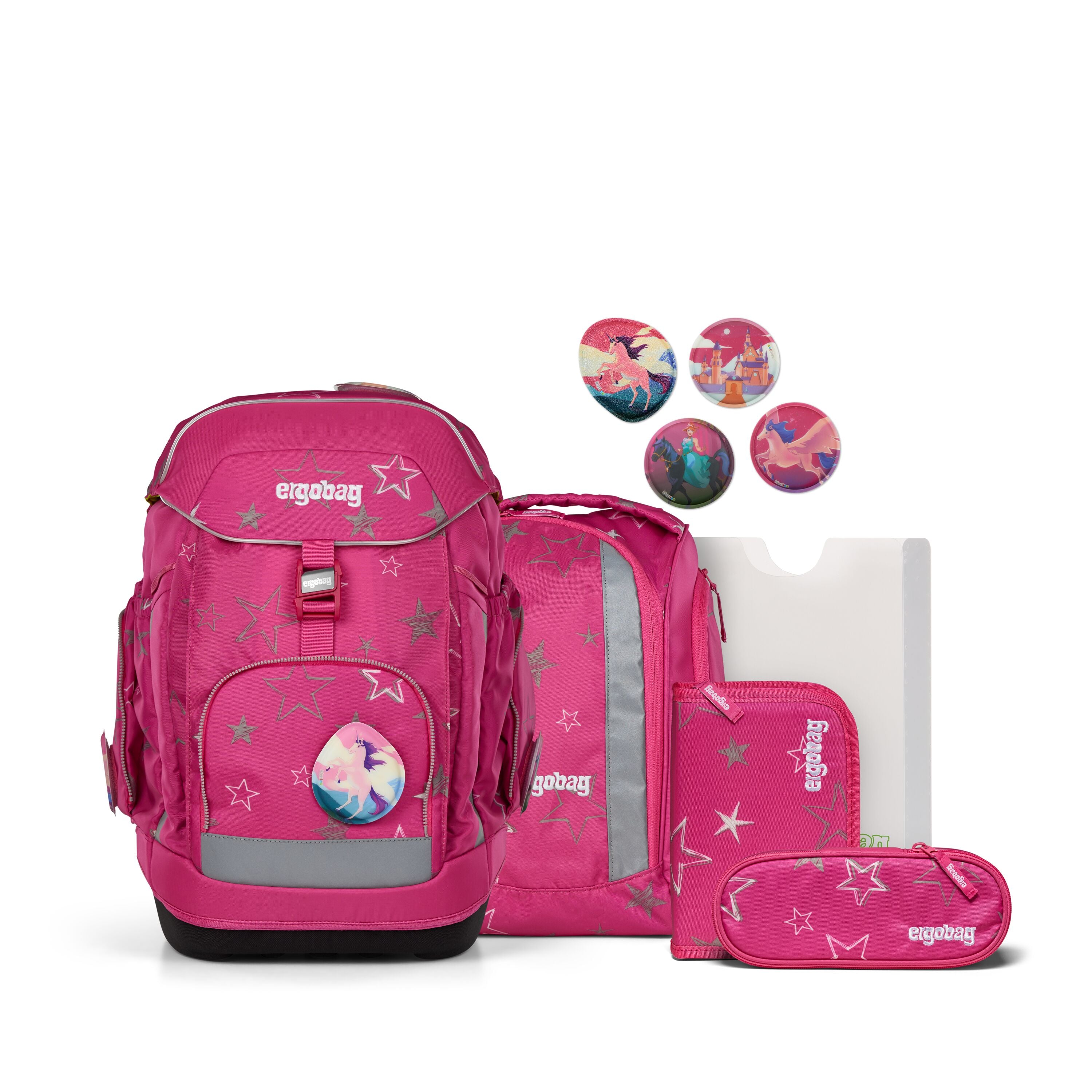Ergobag Maxi Schulranzen-Set, SternzauBär