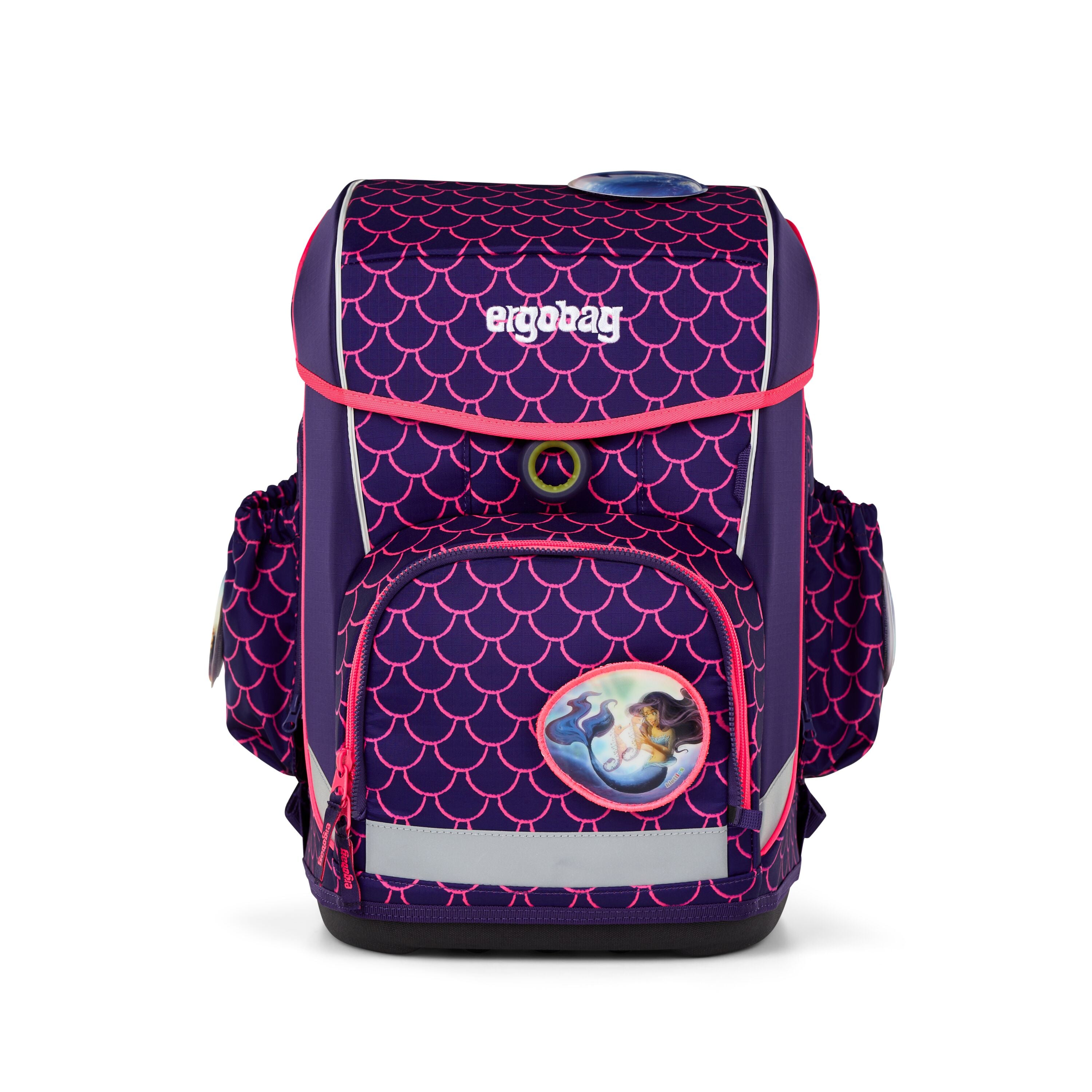 Ergobag Cubo light Schulranzen-Set, PerlentauchBär