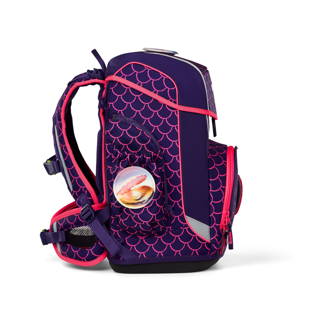 Ergobag Cubo light Schulranzen-Set, PerlentauchBär