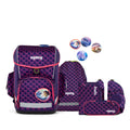 Ergobag Cubo light Schulranzen-Set, PerlentauchBär