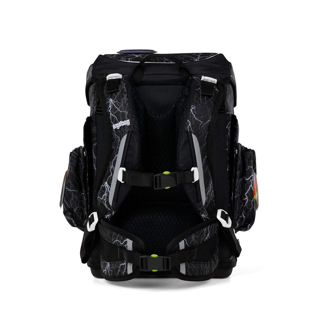 Ergobag Cubo light Schulranzen-Set, Super ReflektBär