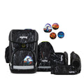Ergobag Cubo light Schulranzen-Set, Super ReflektBär