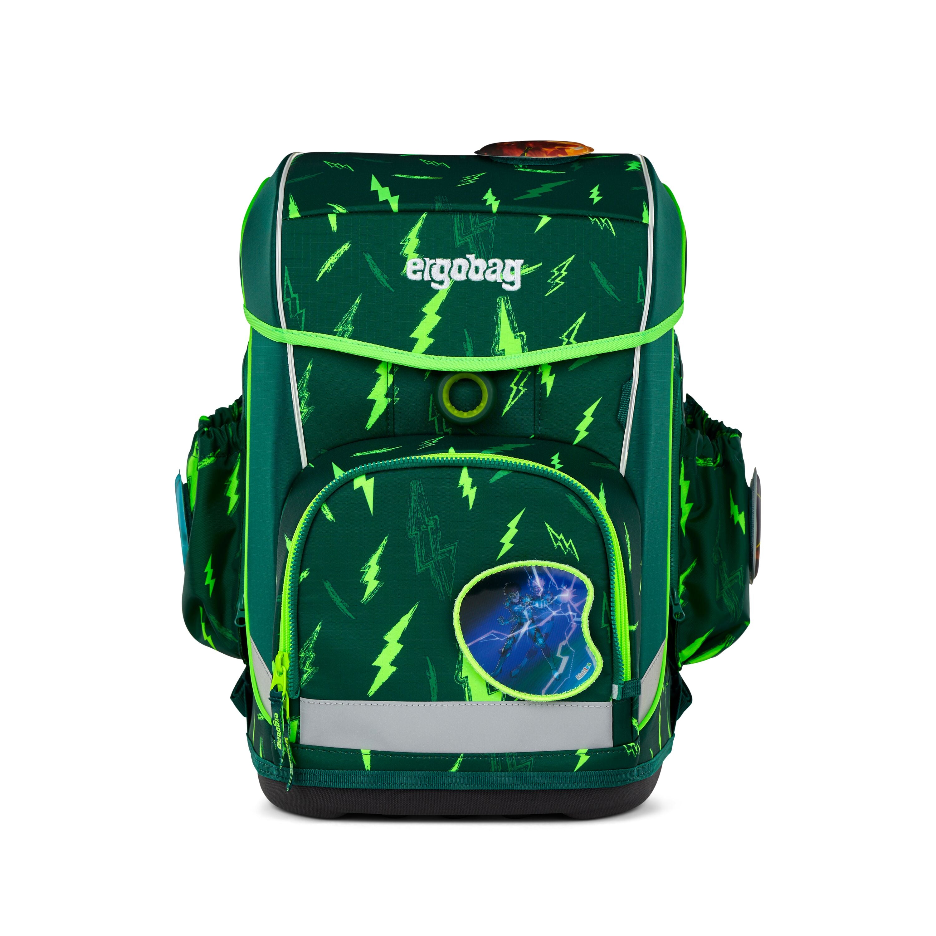 Ergobag Cubo light Schulranzen-Set, Bärtastisch