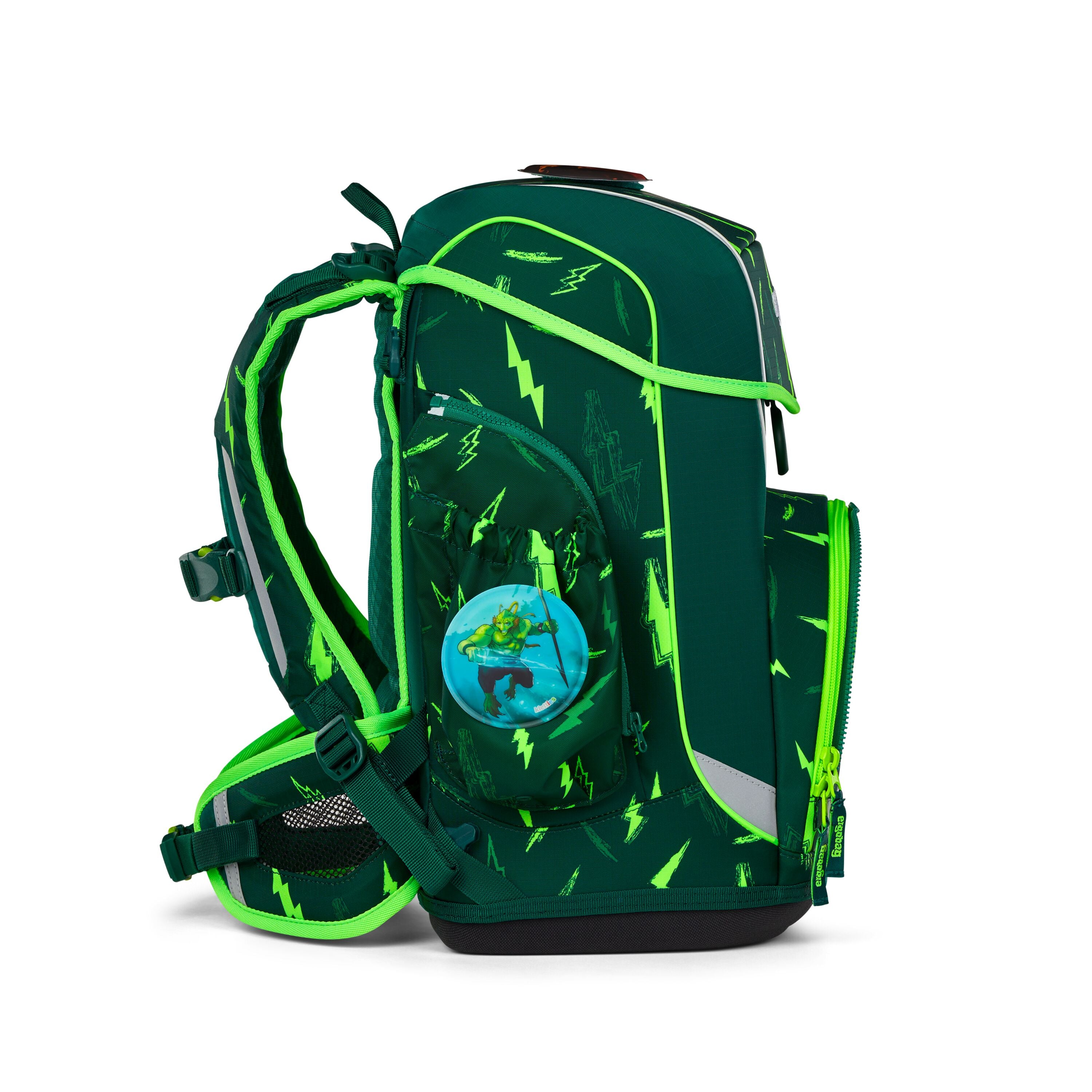 Ergobag Cubo light Schulranzen-Set, Bärtastisch