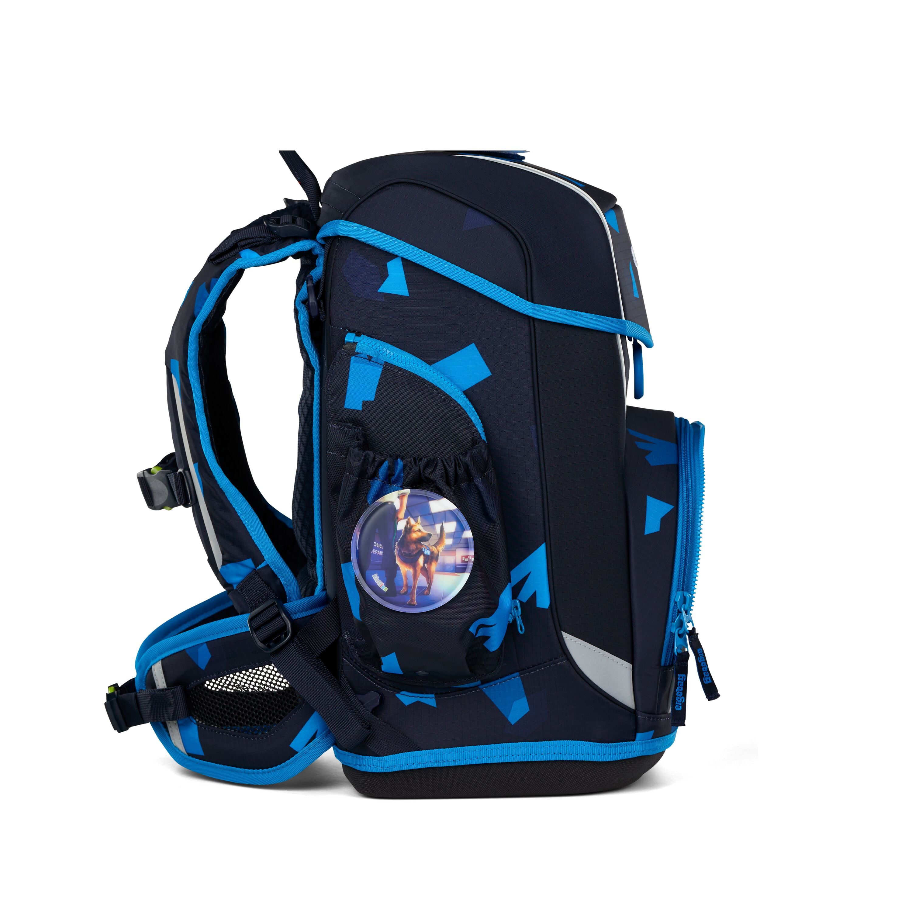 Ergobag Cubo light Schulranzen-Set, VerfolgBärjagd