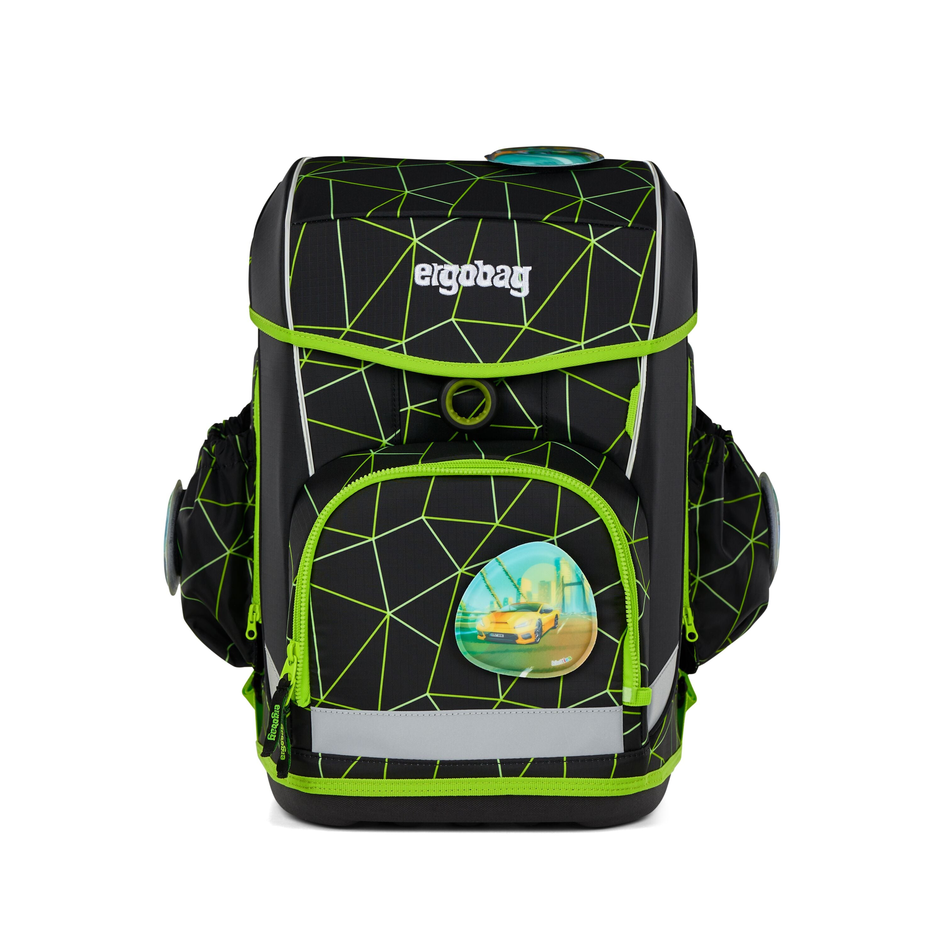 Ergobag Cubo light Schulranzen-Set, CyBär Race