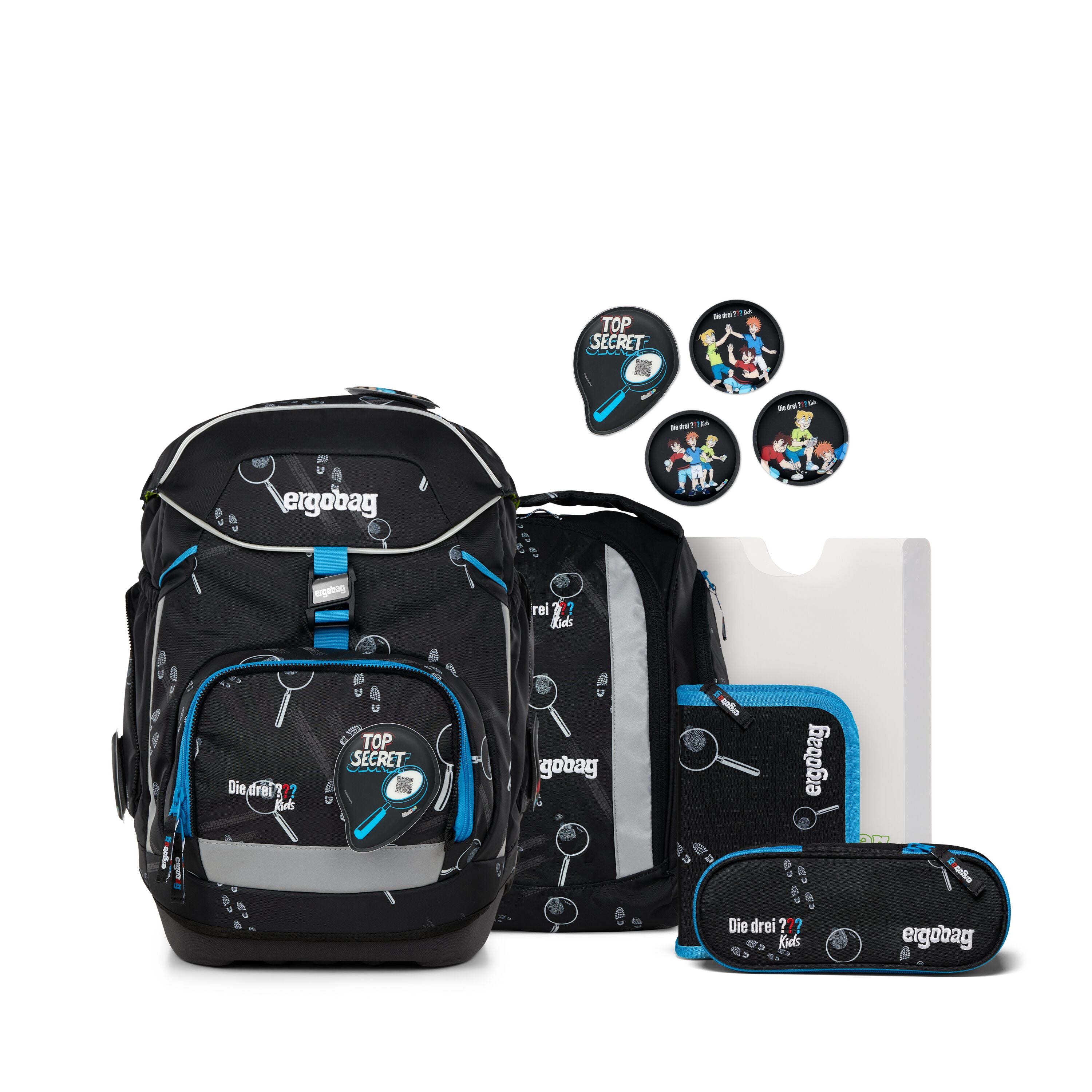 Ergobag Pack Schulranzen-Set, Bärdektiv