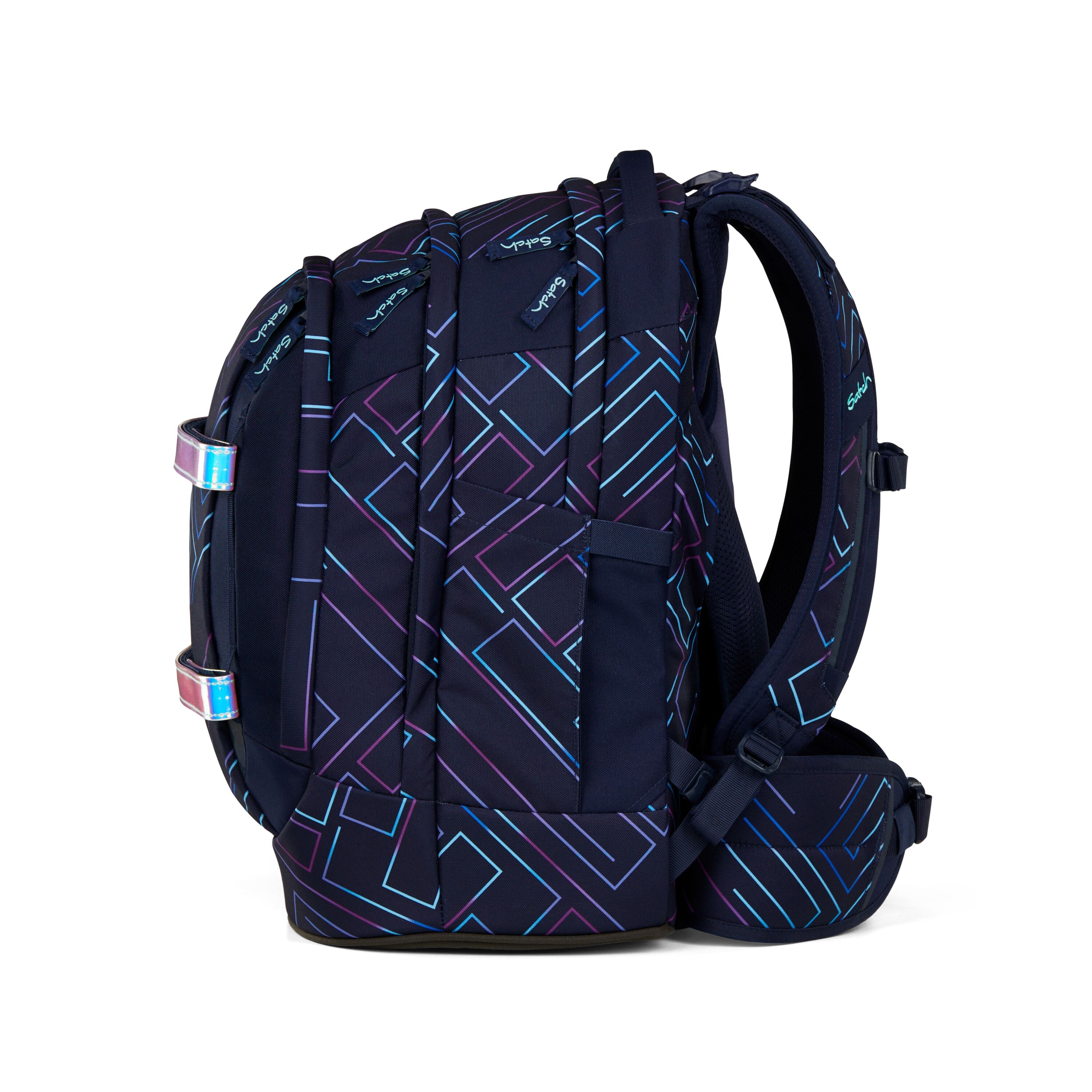 Satch Rucksack Pack, Purple Laser