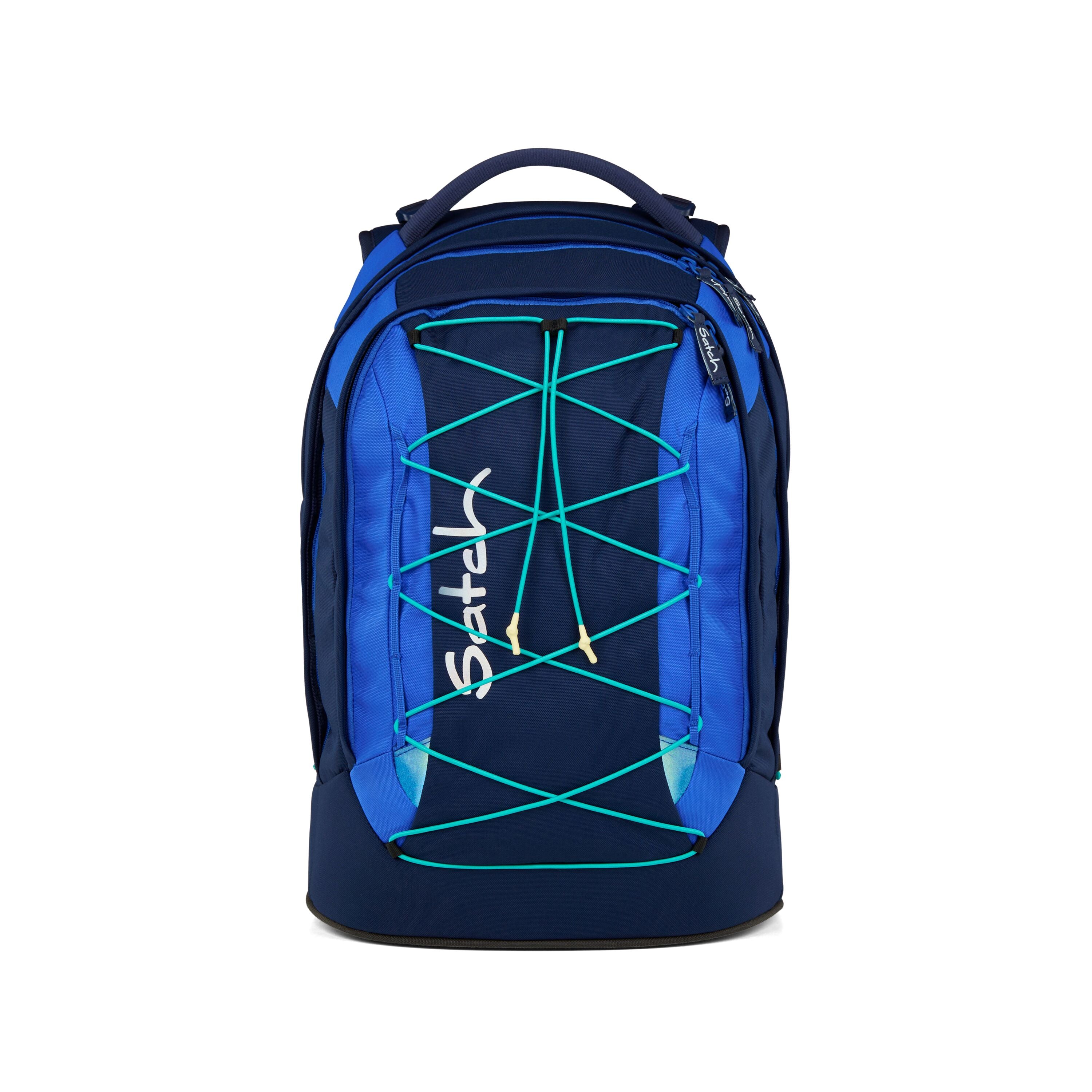 Satch Rucksack Pack, Crossed Blue