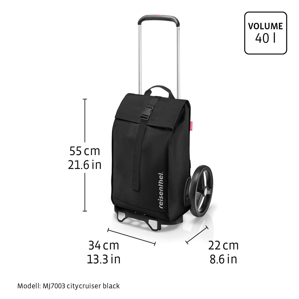 Reisenthel Citycruiser Einkaufstrolley, Twist Silver – Produktansicht 6