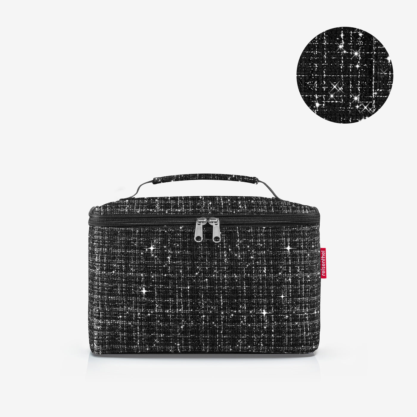 Reisenthel Cosmetic Case Kosmetiktasche, Bouclé Black