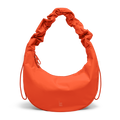 GOT BAG MOON BAG RUFFLE hot coral monochrome – Frontansicht