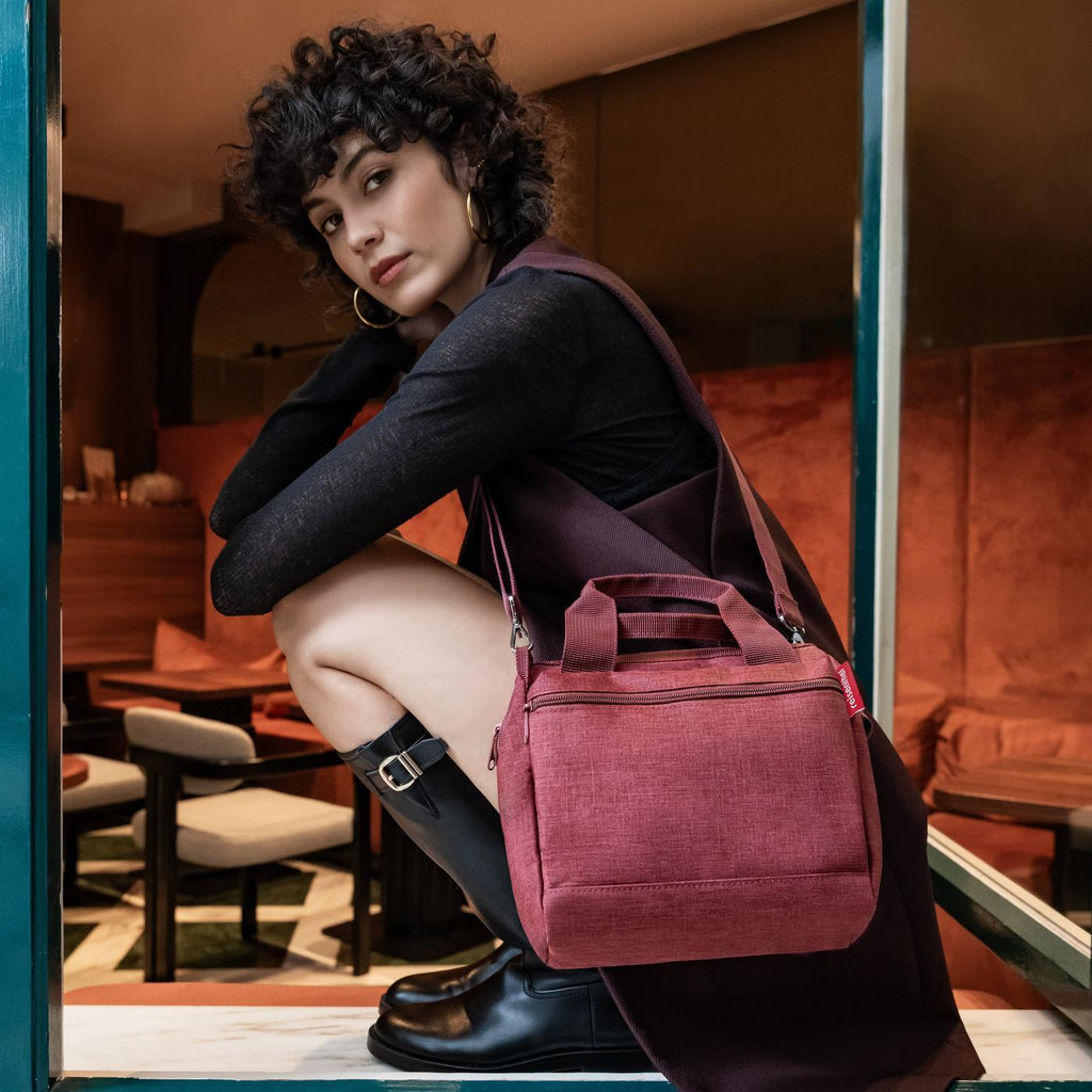 Reisenthel Allrounder Cross, Twist Maroon – Produktansicht 2