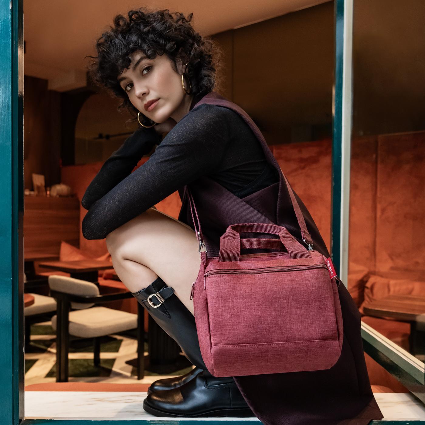 Reisenthel Allrounder Cross, Twist Maroon – Produktansicht 2