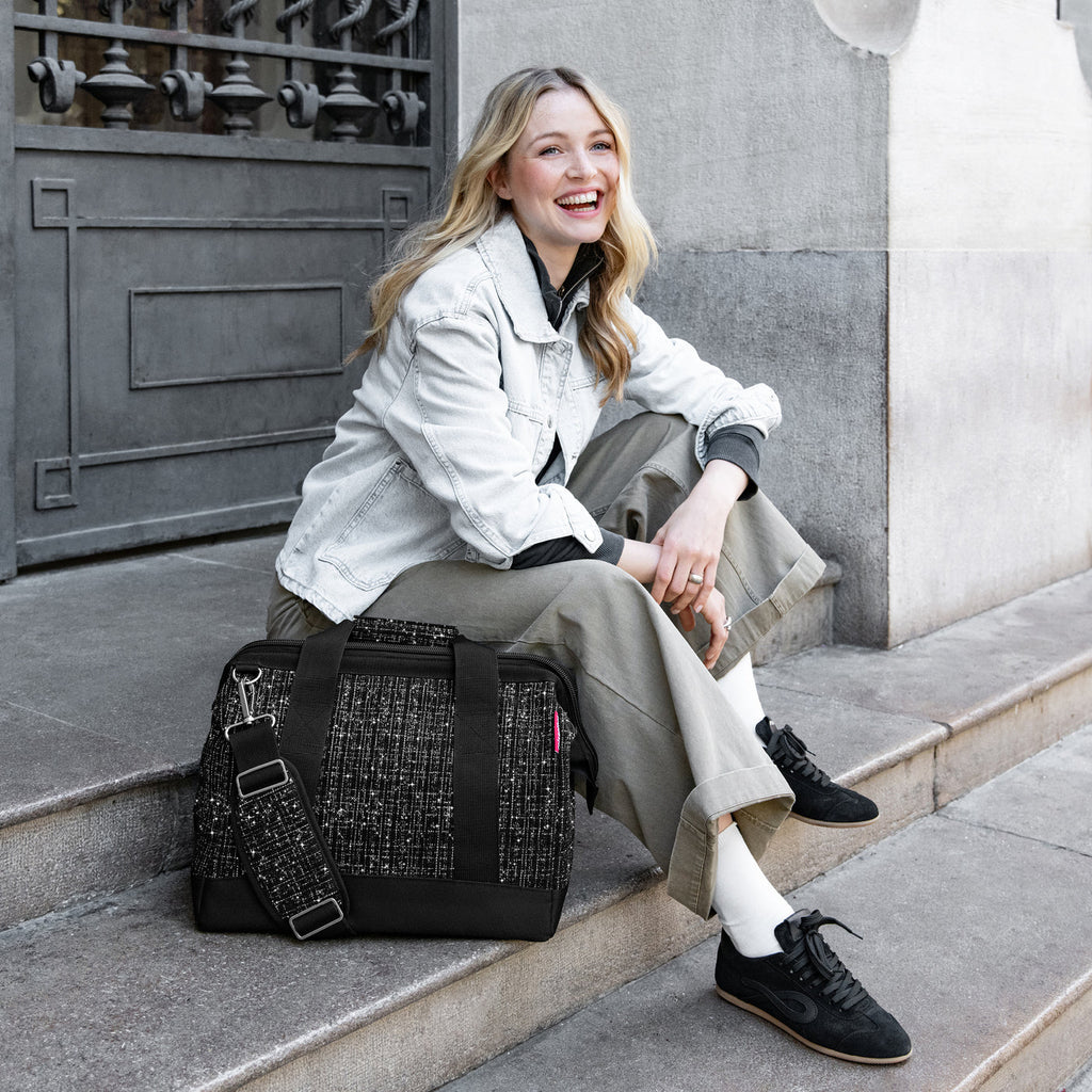 Reisenthel Allrounder M, Bouclé Black – Produktansicht 3