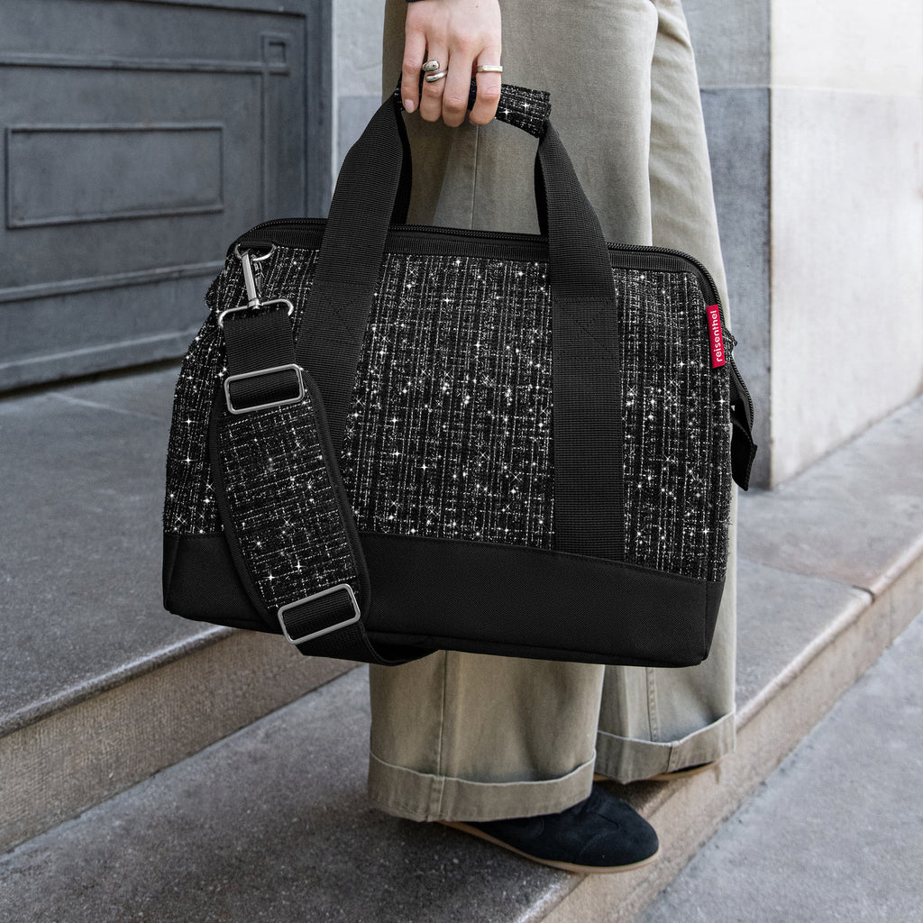 Reisenthel Allrounder M, Bouclé Black – Produktansicht 2