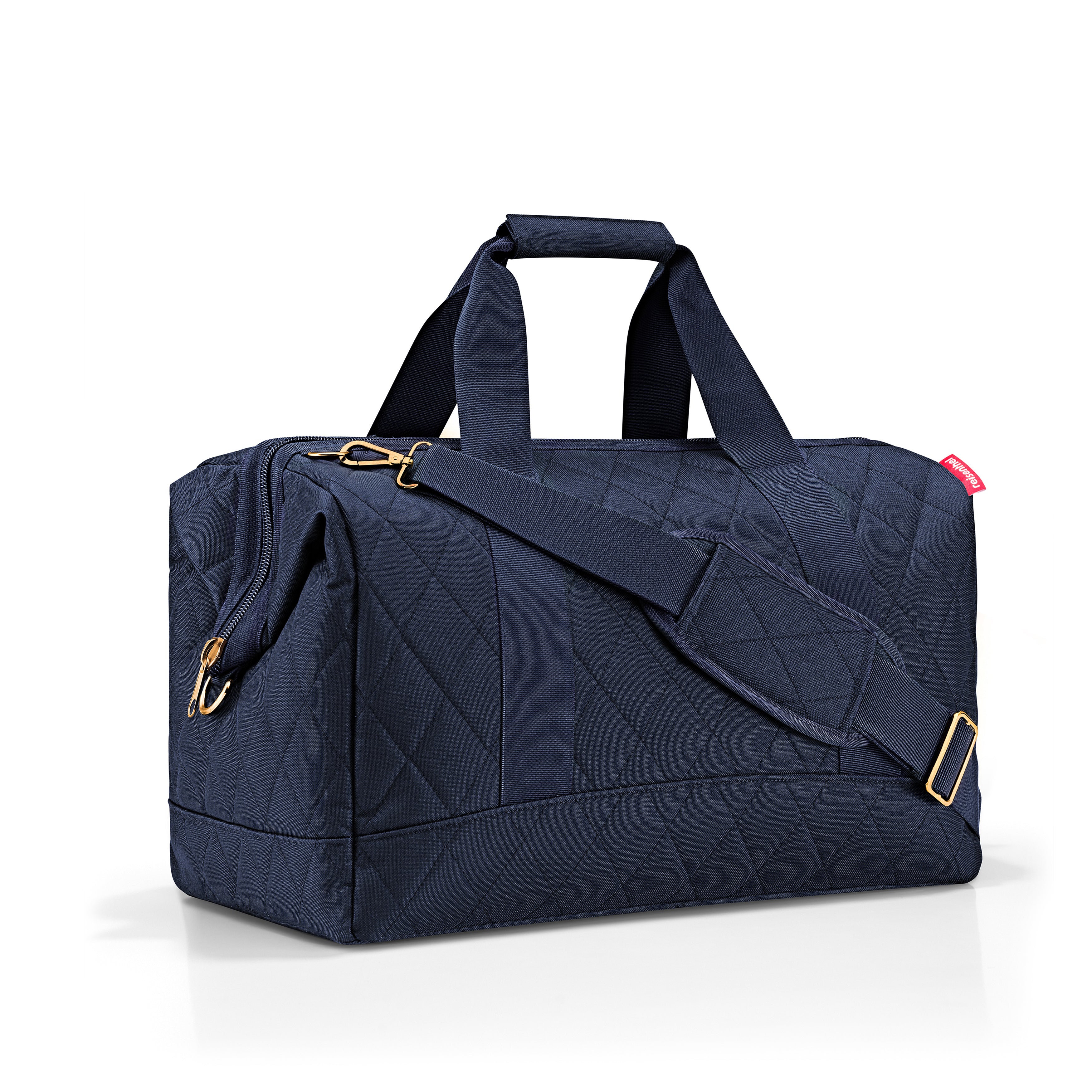 Reisenthel Allrounder L, Rhombus Midnight Gold