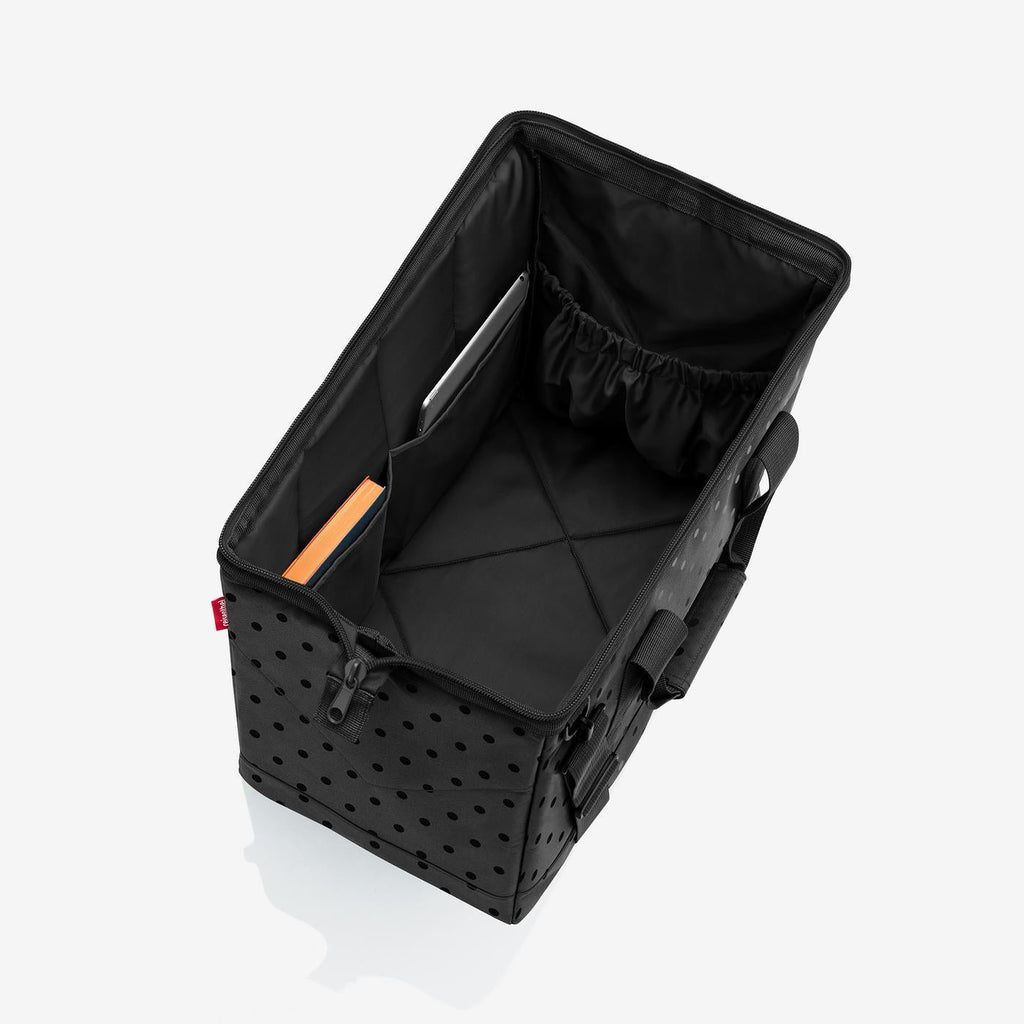 Reisenthel Allrounder L, Glossy Dots Black – Produktansicht 4