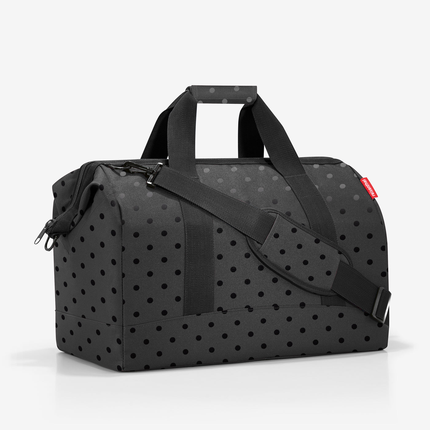 Reisenthel Allrounder L, Glossy Dots Black – Produktansicht 3