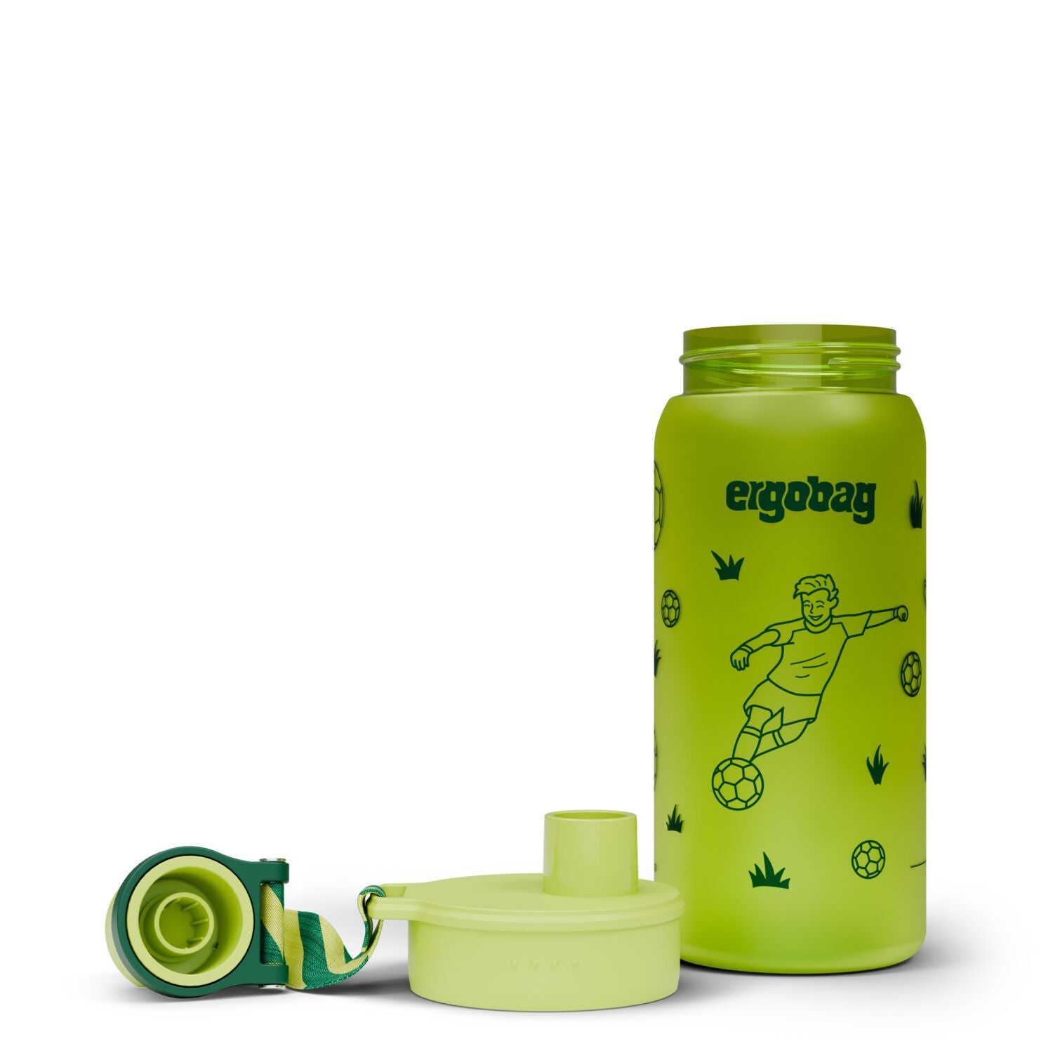 Ergobag Trinkflasche, Fußball