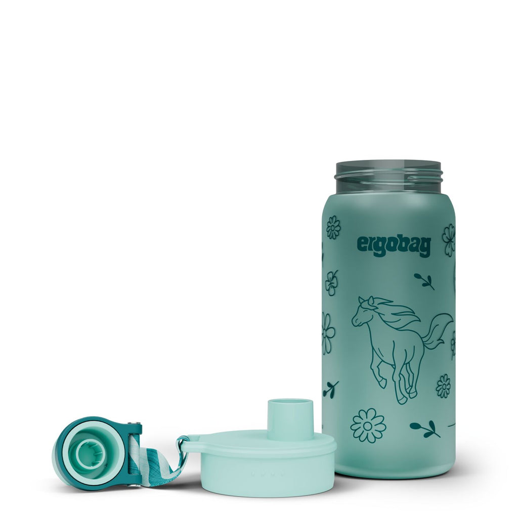 Ergobag Trinkflasche, Pferde