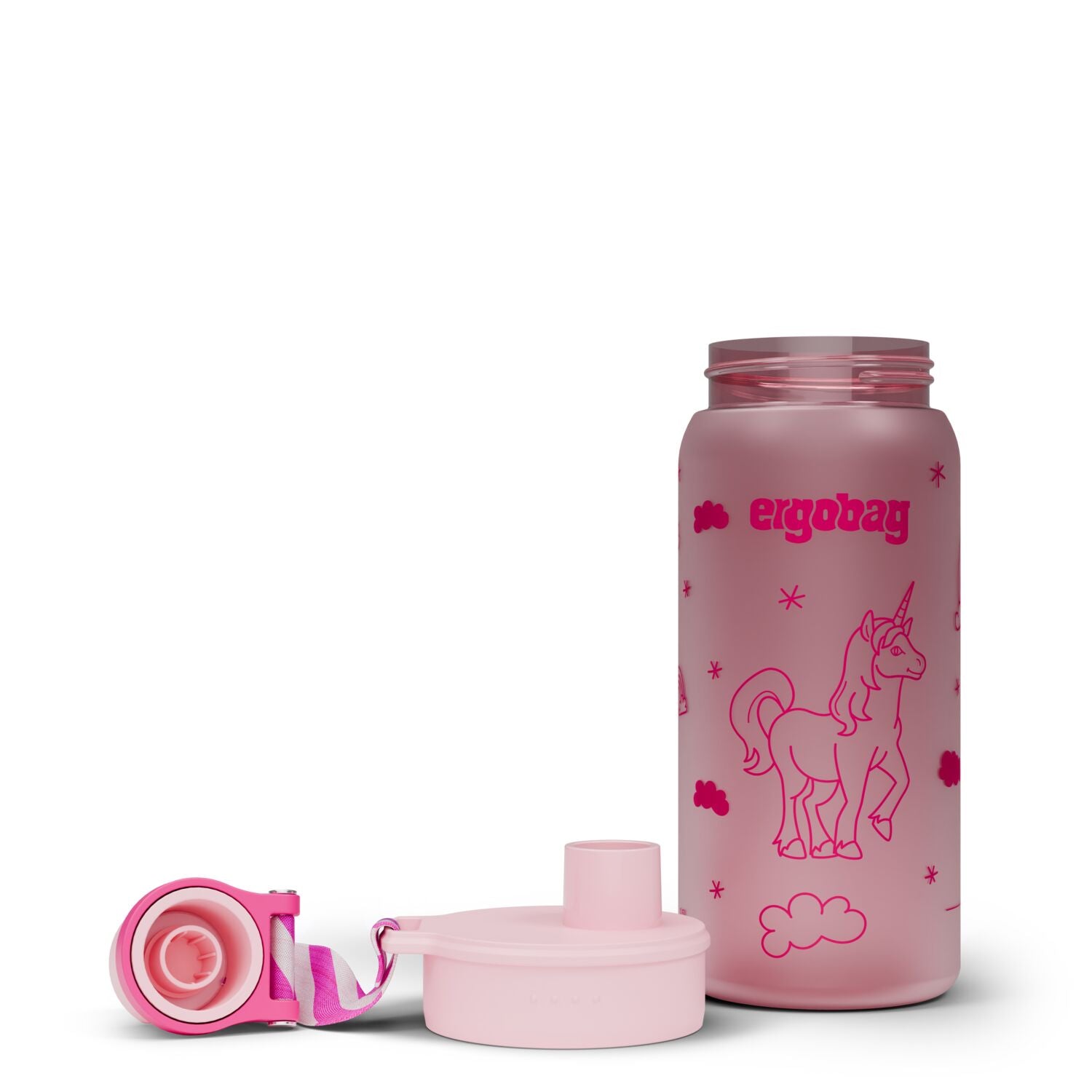 Ergobag Trinkflasche, Einhorn