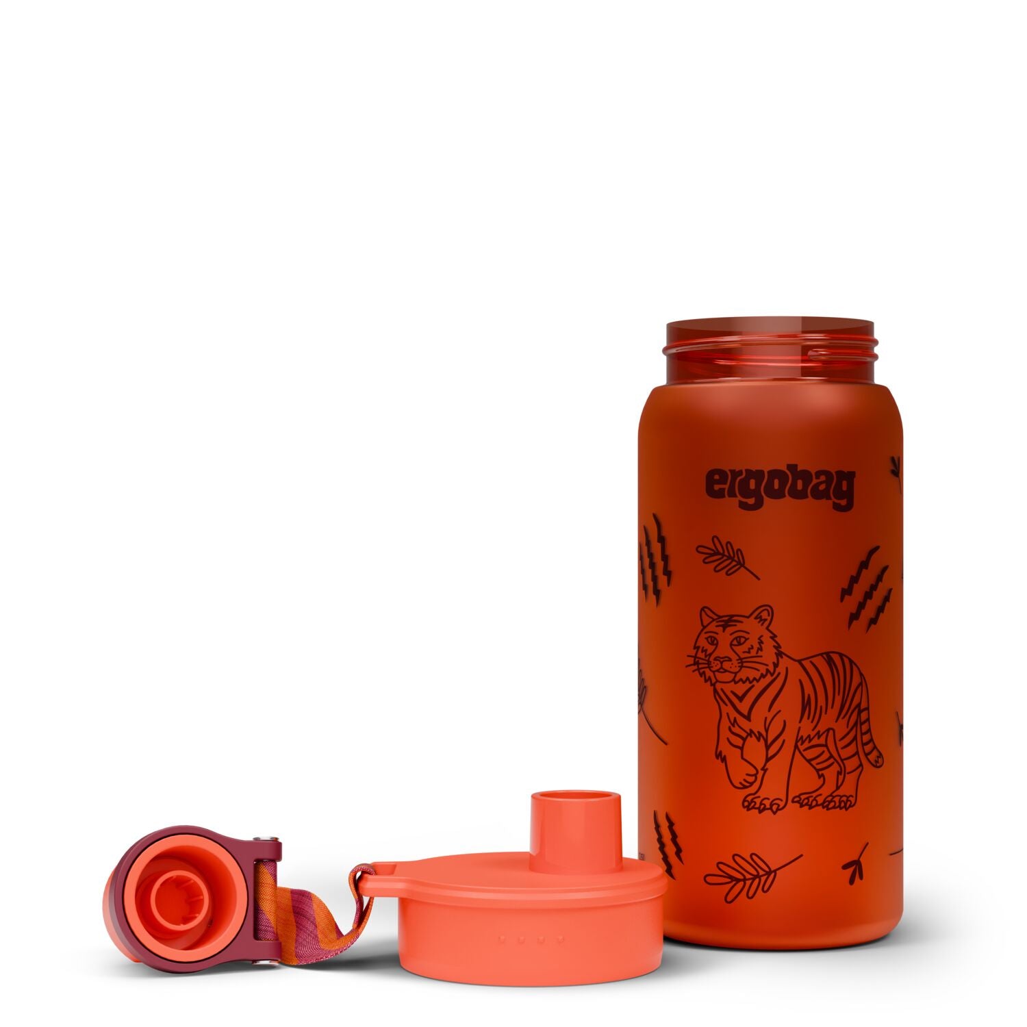 Ergobag Trinkflasche, Tiger