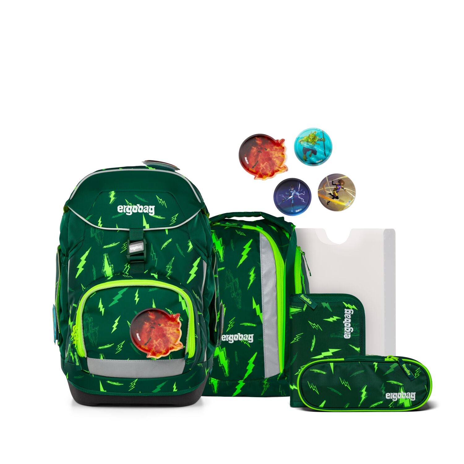 Ergobag Pack Schulranzen-Set, Bärtastisch