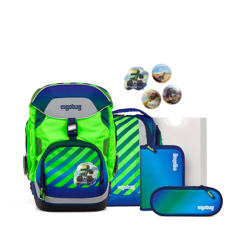 Ergobag Pack Schulranzen-Set, TruckBär