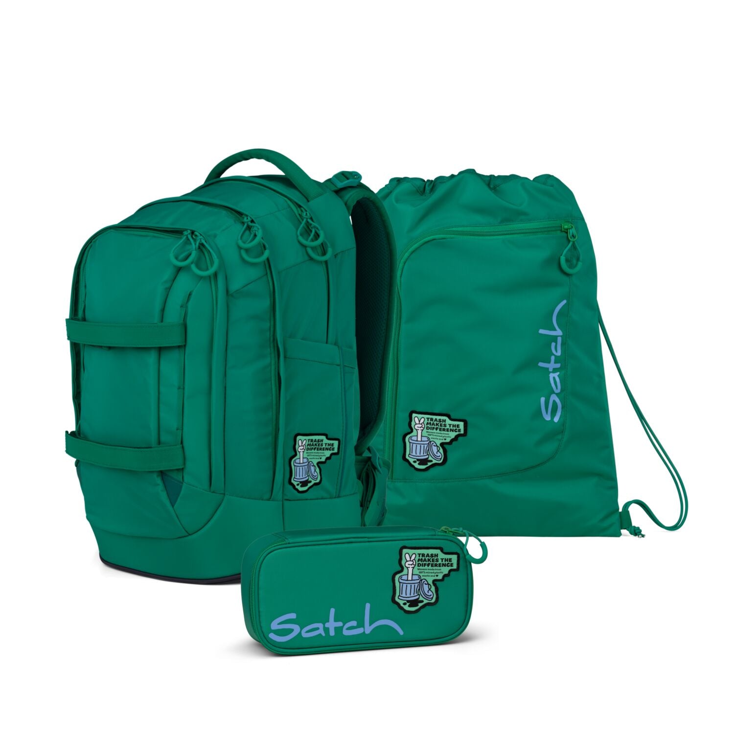 Satch Rucksack-Set Pack, Fearless Green