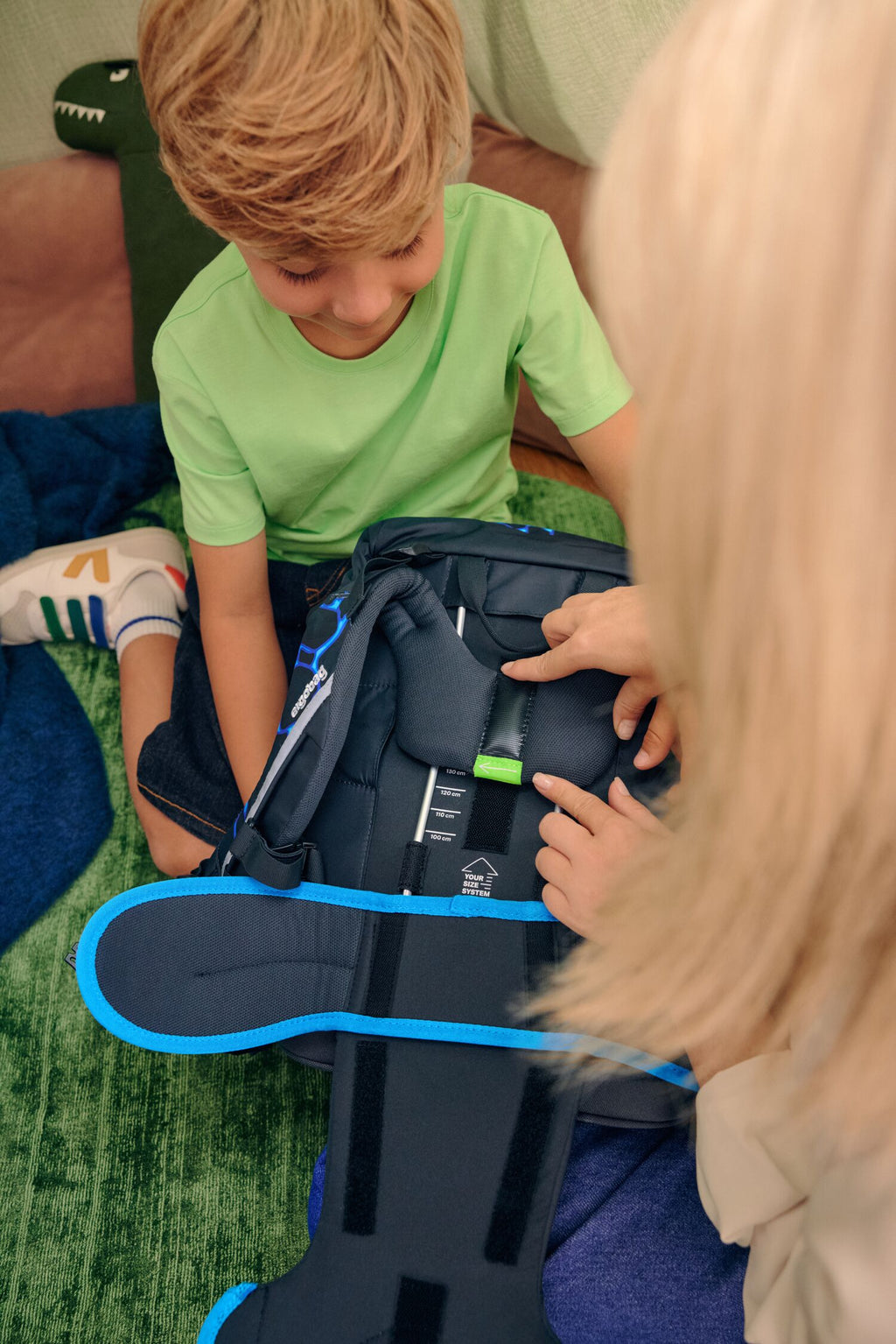 Ergobag Cubo Schulranzen-Set, DrachenbezwingBär